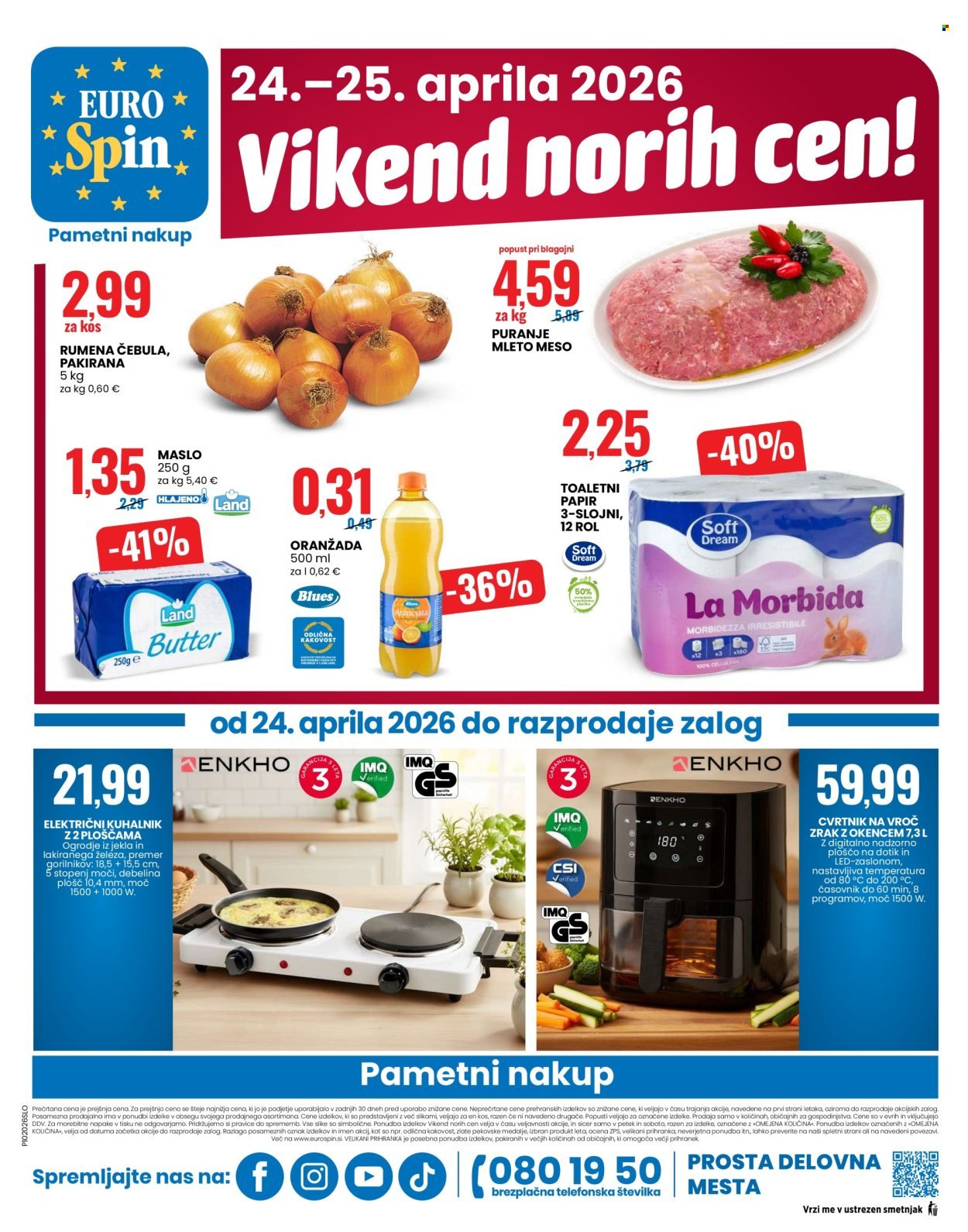 EUROSPIN katalog - Popolna ekipa za zmagovalni žar (2026-04-23 - 2026-04-29)