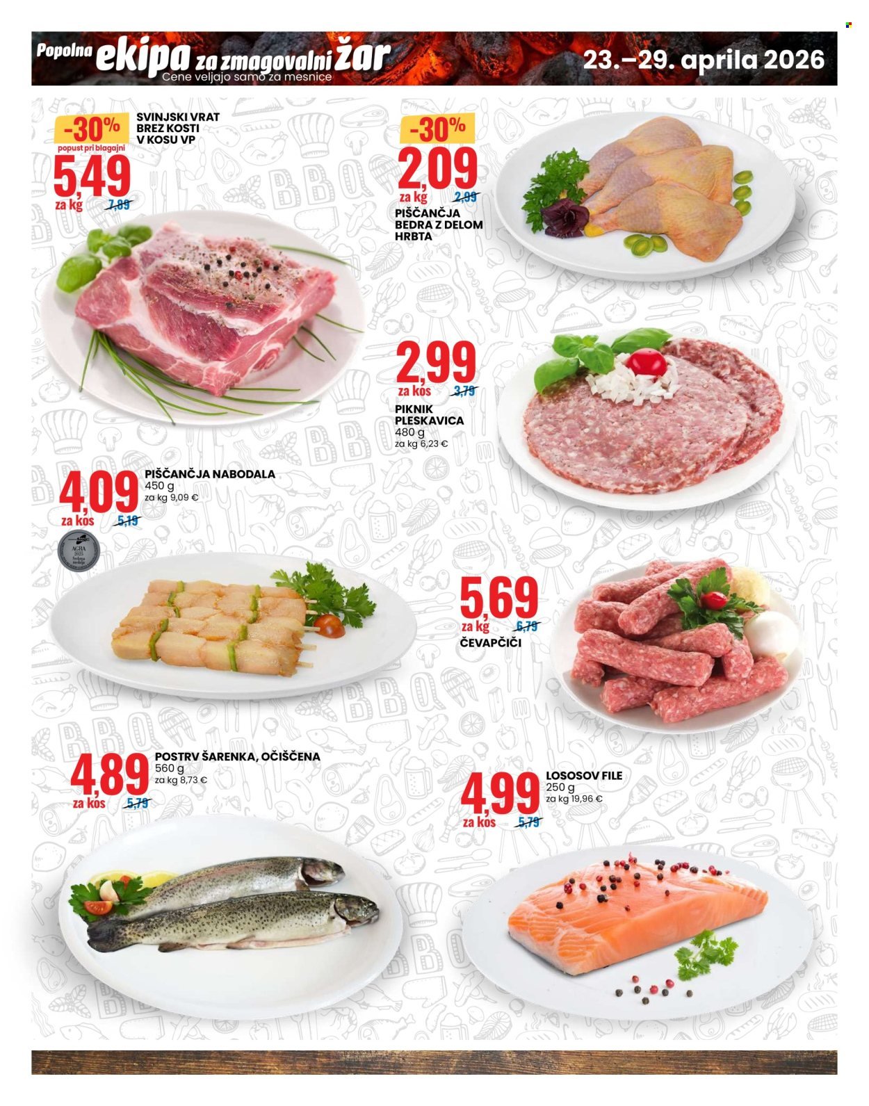 EUROSPIN katalog - Popolna ekipa za zmagovalni žar (2026-04-23 - 2026-04-29)