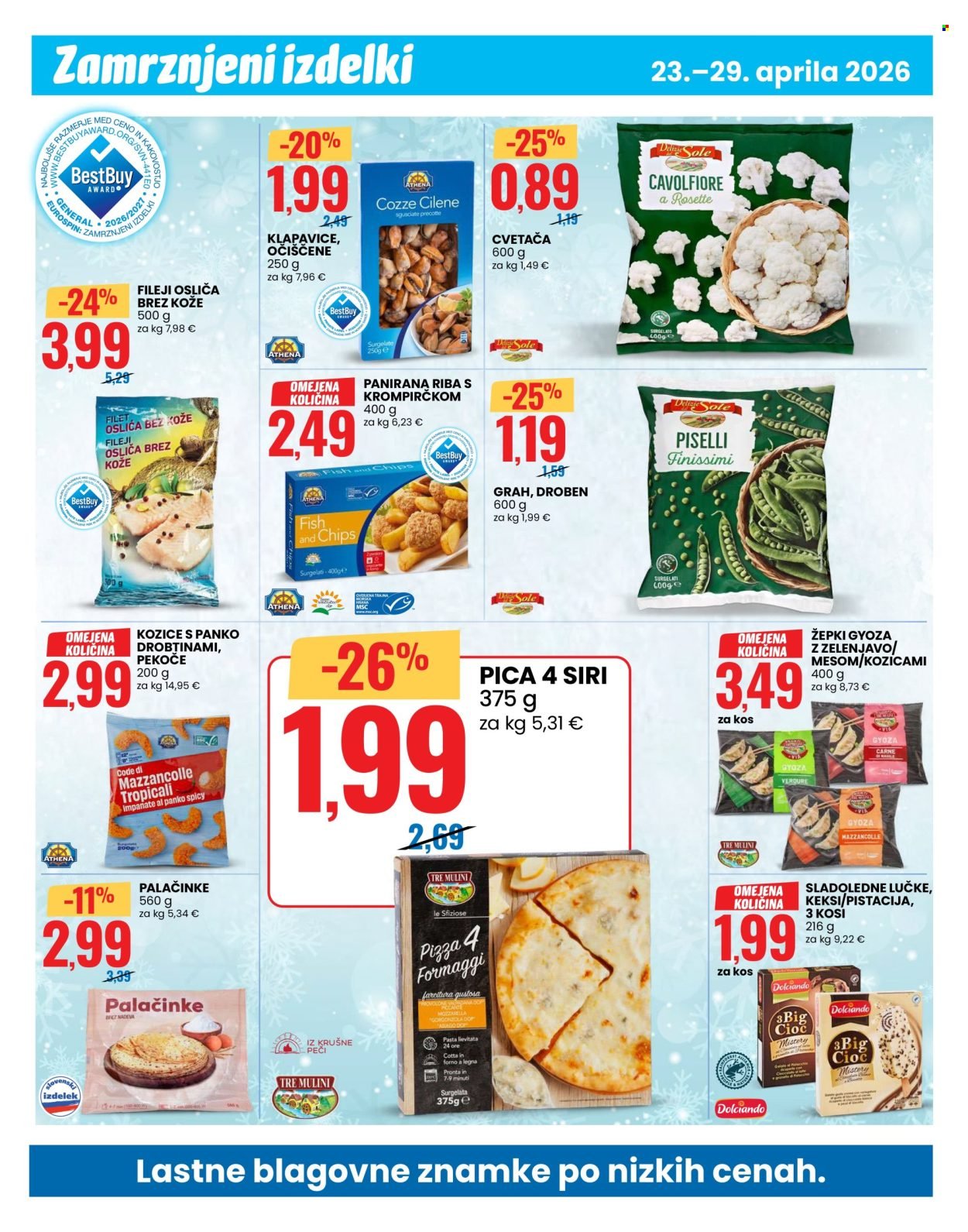 EUROSPIN katalog - Popolna ekipa za zmagovalni žar (2026-04-23 - 2026-04-29)