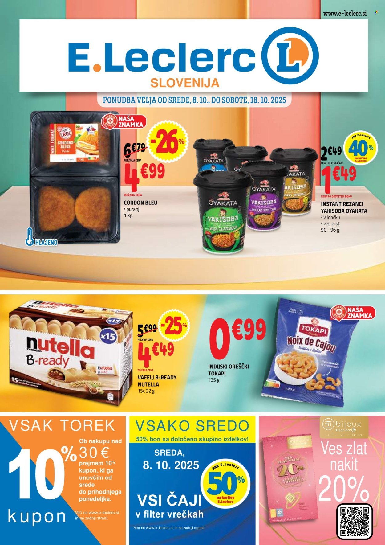 E.LECLERC katalog - Od srede, 8. 10. 2025 (2025-10-08 - 2025-10-18)