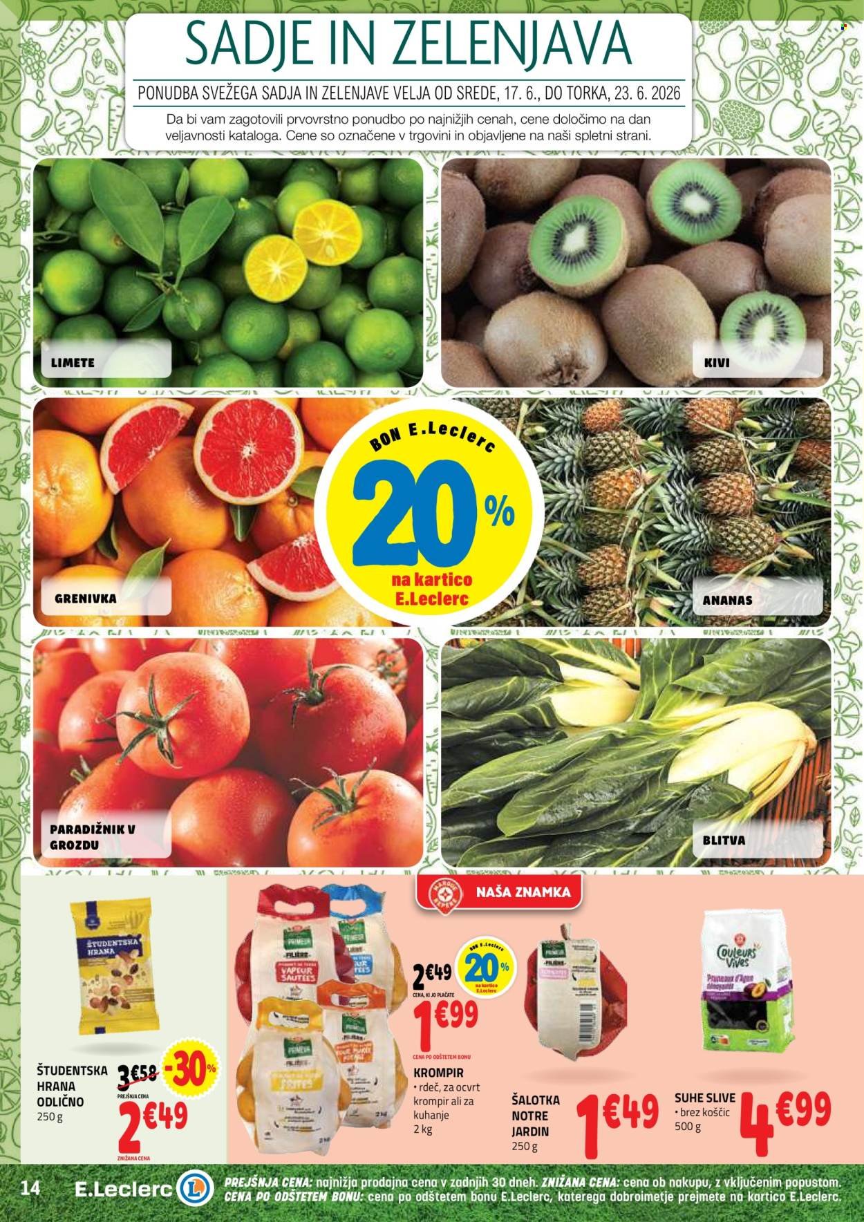 E.LECLERC katalog - Od srede, 17. 6. 2026