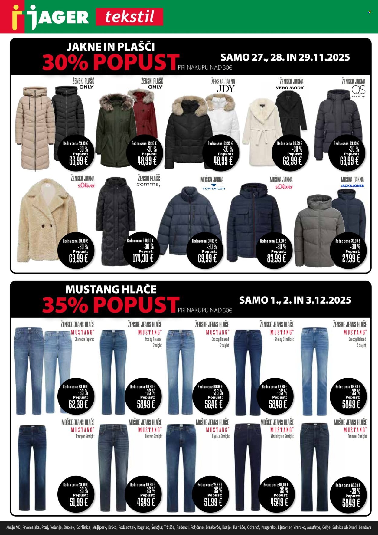 JAGER katalog - Skladiščna razprodaja Hoče (2025-11-27 - 2025-12-03)