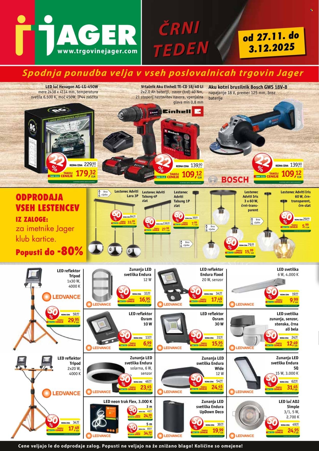 JAGER katalog - Skladiščna razprodaja Hoče (2025-11-27 - 2025-12-03)