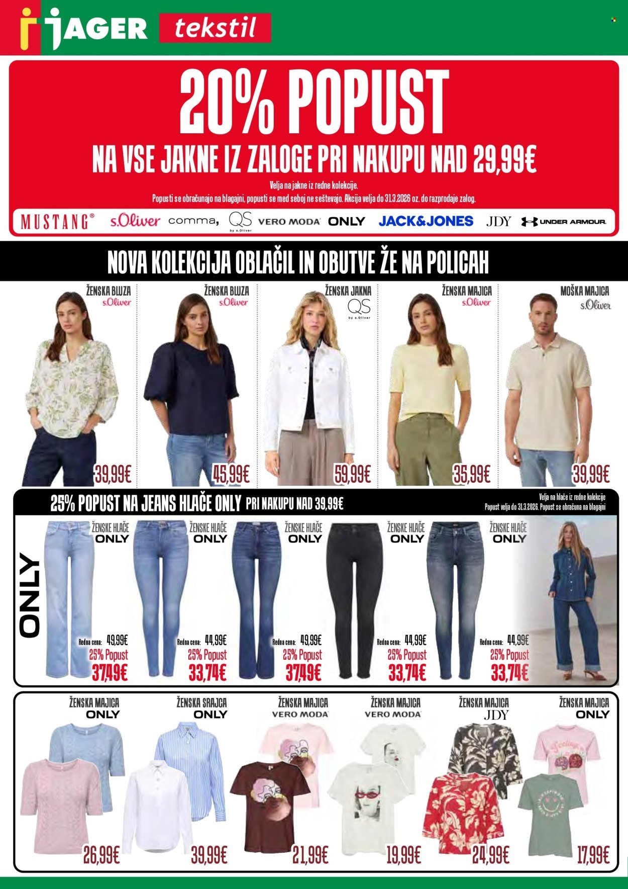 JAGER katalog - Katalog tekstil (2026-03-25 - 2026-03-31)