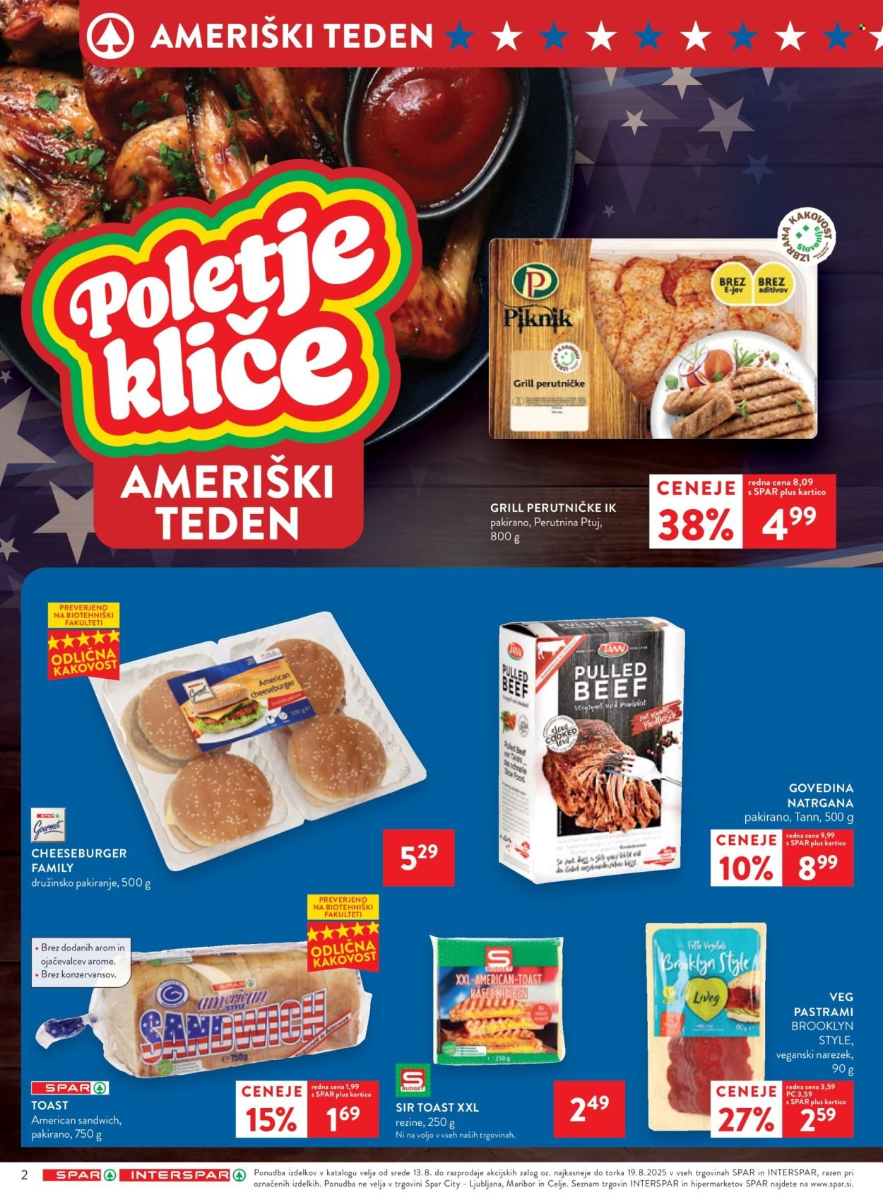 SPAR katalog - Od srede, 13. 8. 2025 (2025-08-13 - 2025-08-19)
