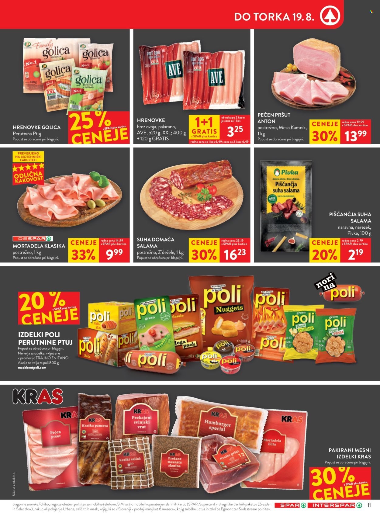 SPAR katalog - Od srede, 13. 8. 2025 (2025-08-13 - 2025-08-19)