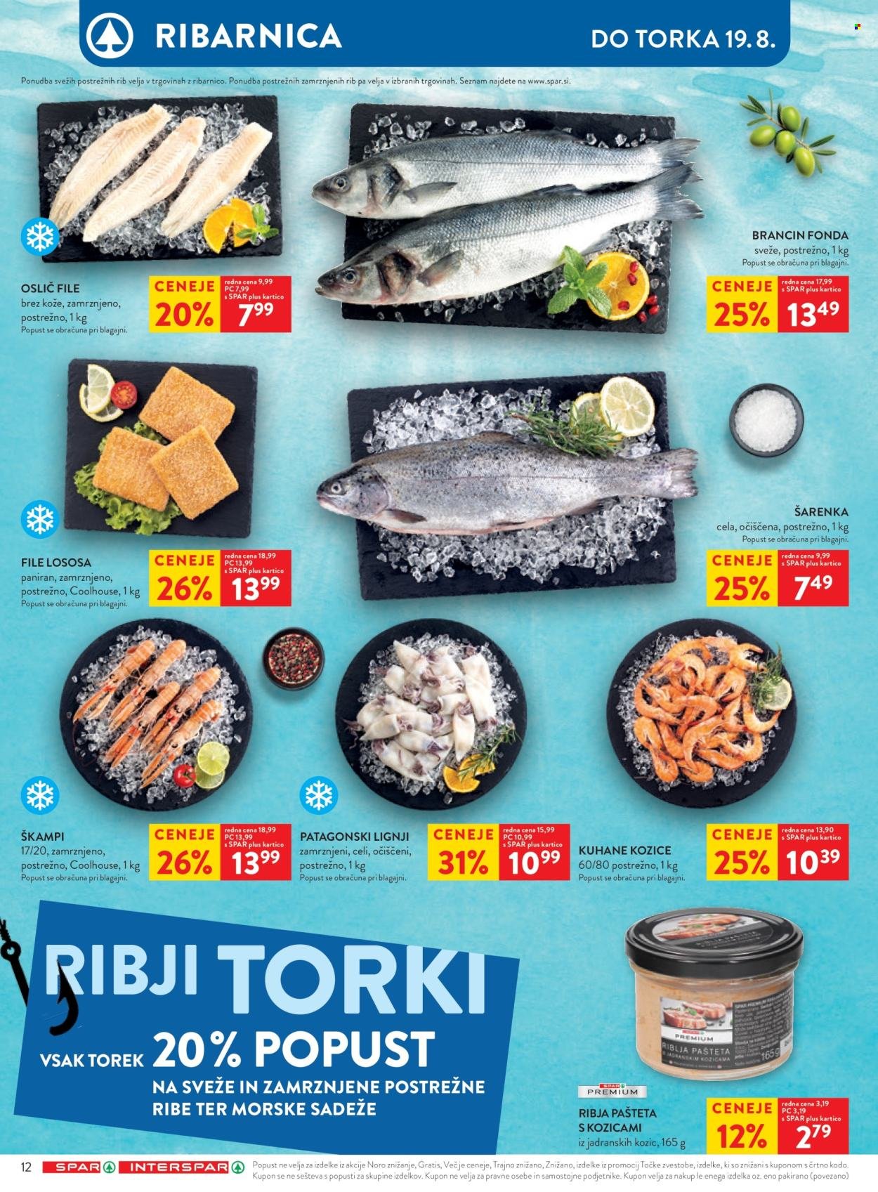 SPAR katalog - Od srede, 13. 8. 2025 (2025-08-13 - 2025-08-19)