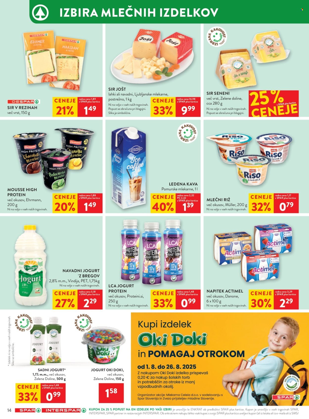 SPAR katalog - Od srede, 13. 8. 2025 (2025-08-13 - 2025-08-19)