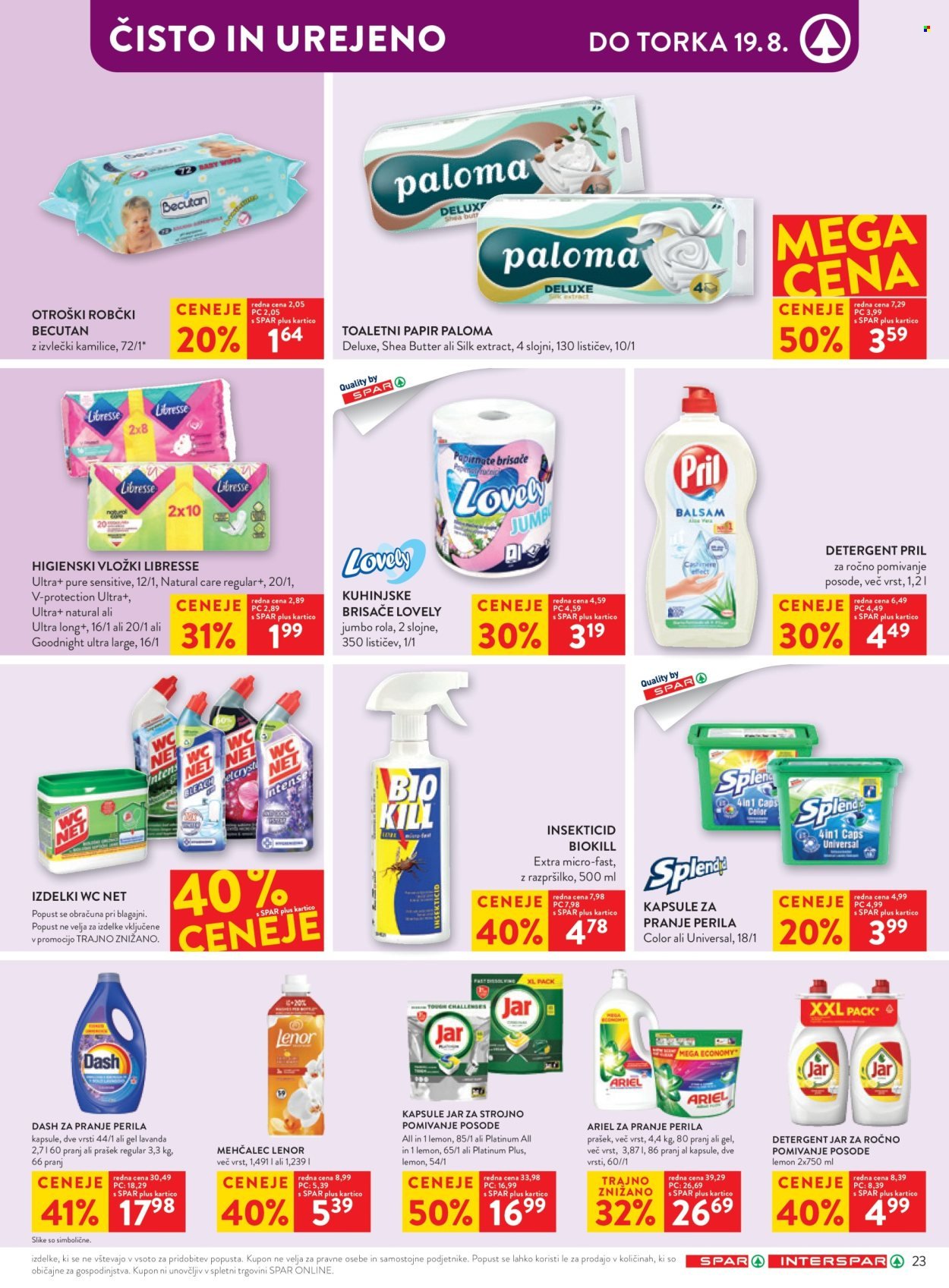 SPAR katalog - Od srede, 13. 8. 2025 (2025-08-13 - 2025-08-19)