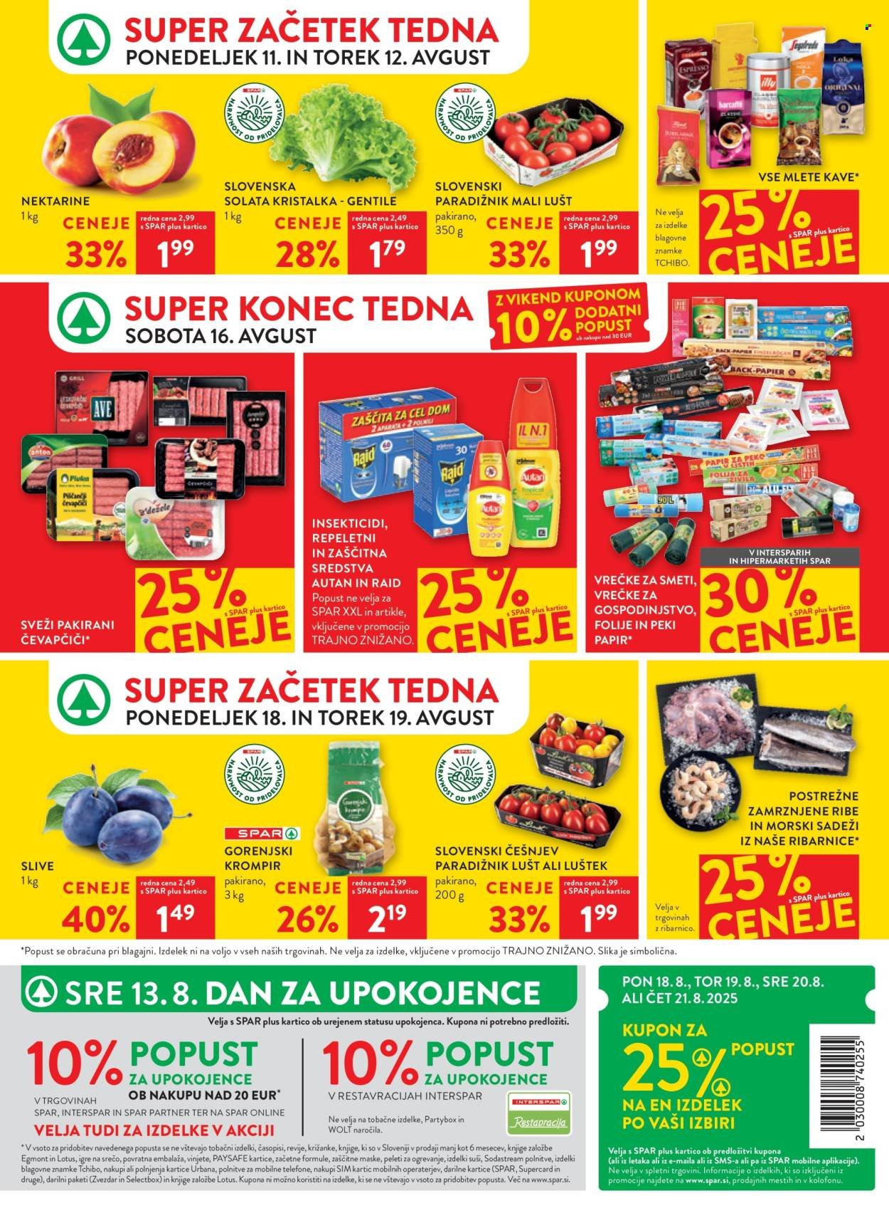 SPAR katalog - Od srede, 13. 8. 2025 (2025-08-13 - 2025-08-19)