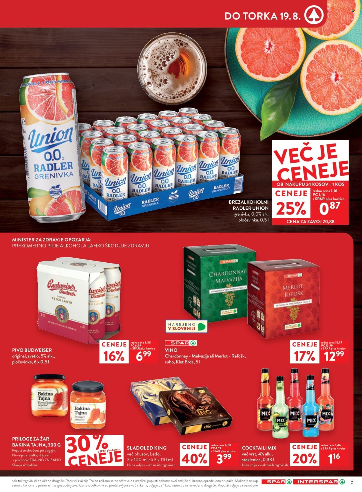 SPAR katalog - Od srede, 13. 8. 2025 (2025-08-13 - 2025-08-19)