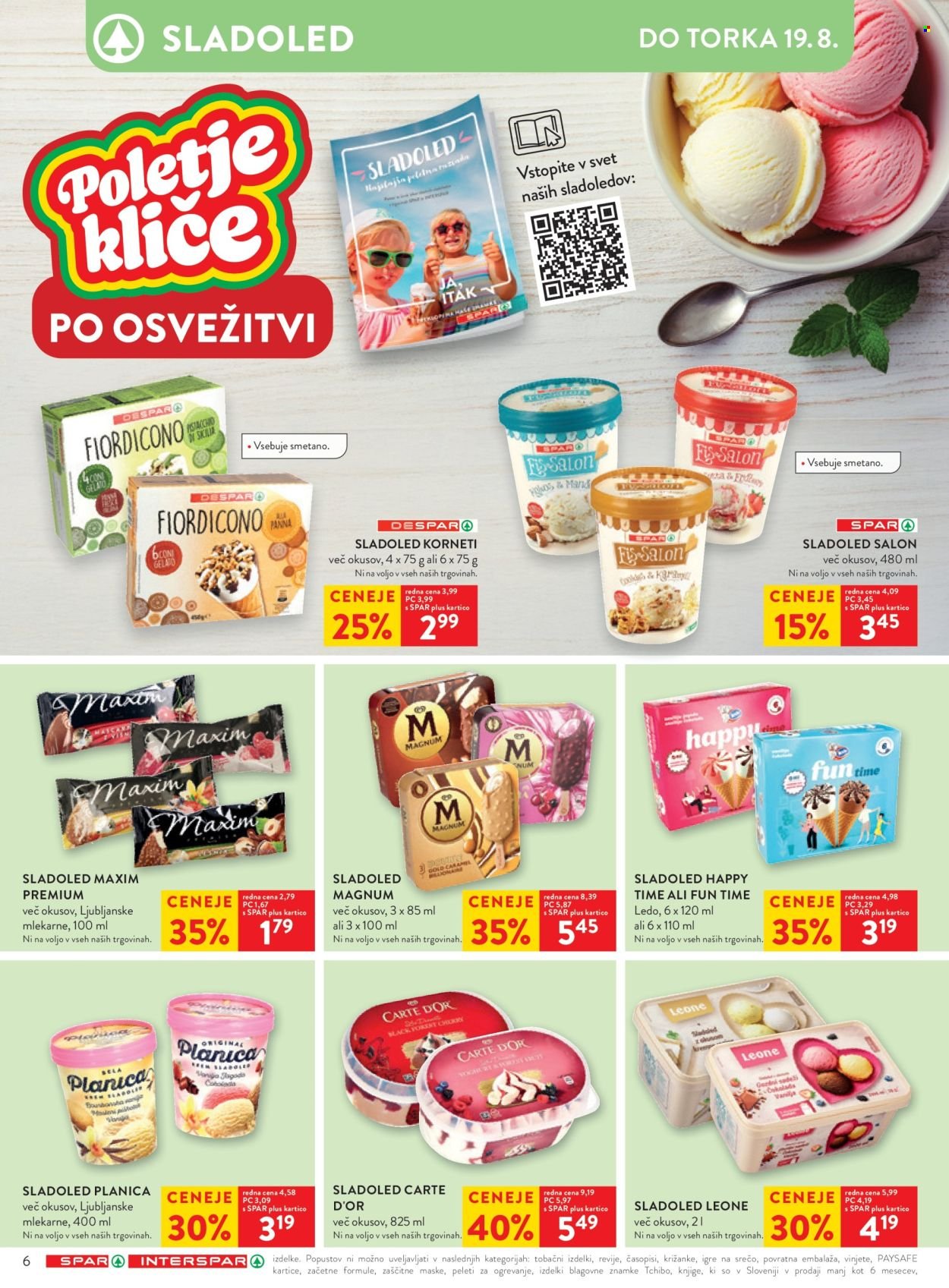 SPAR katalog - Od srede, 13. 8. 2025 (2025-08-13 - 2025-08-19)