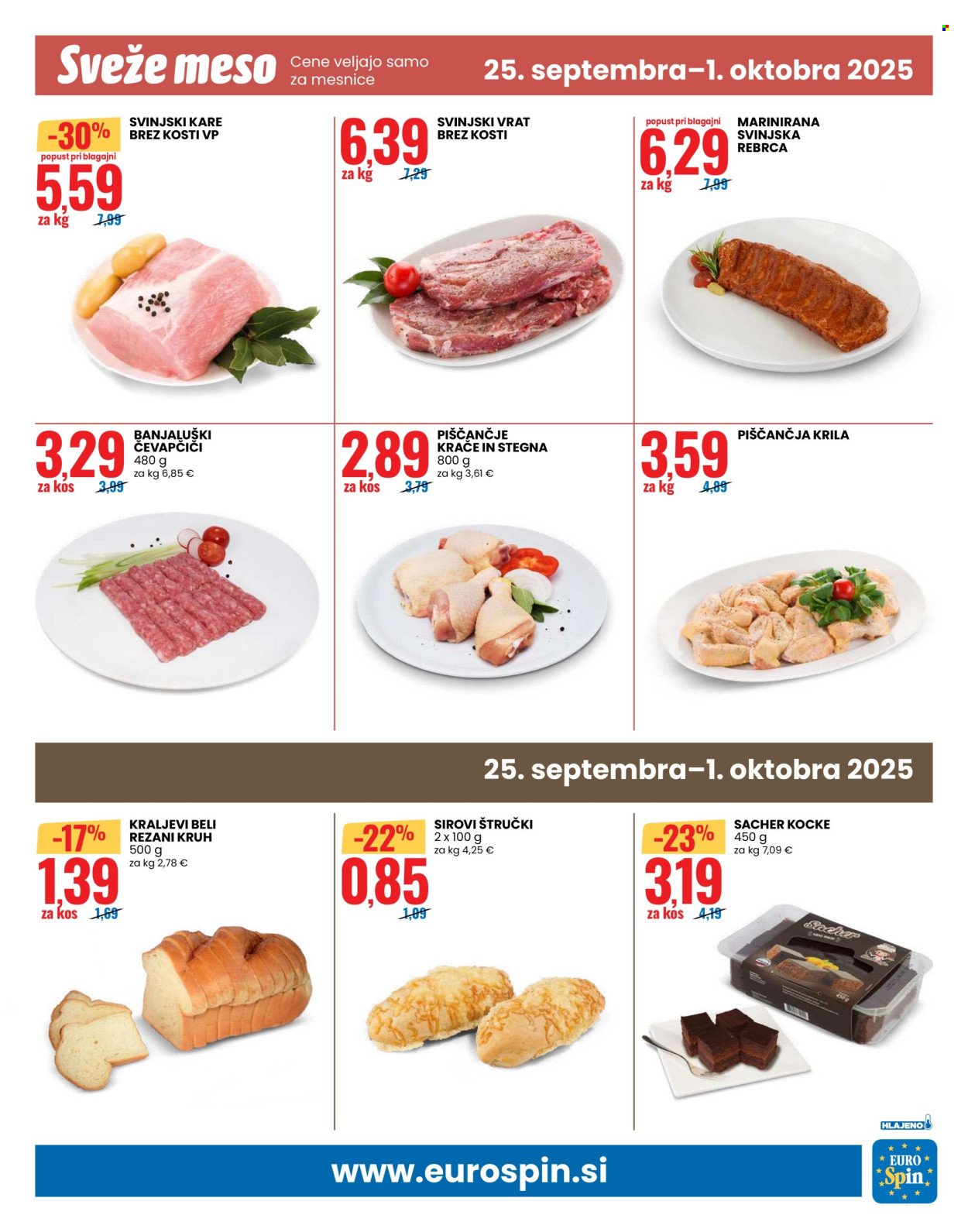 EUROSPIN katalog - Zmagovalna kakovost po nizkih cenah (2025-09-25 - 2025-10-01)