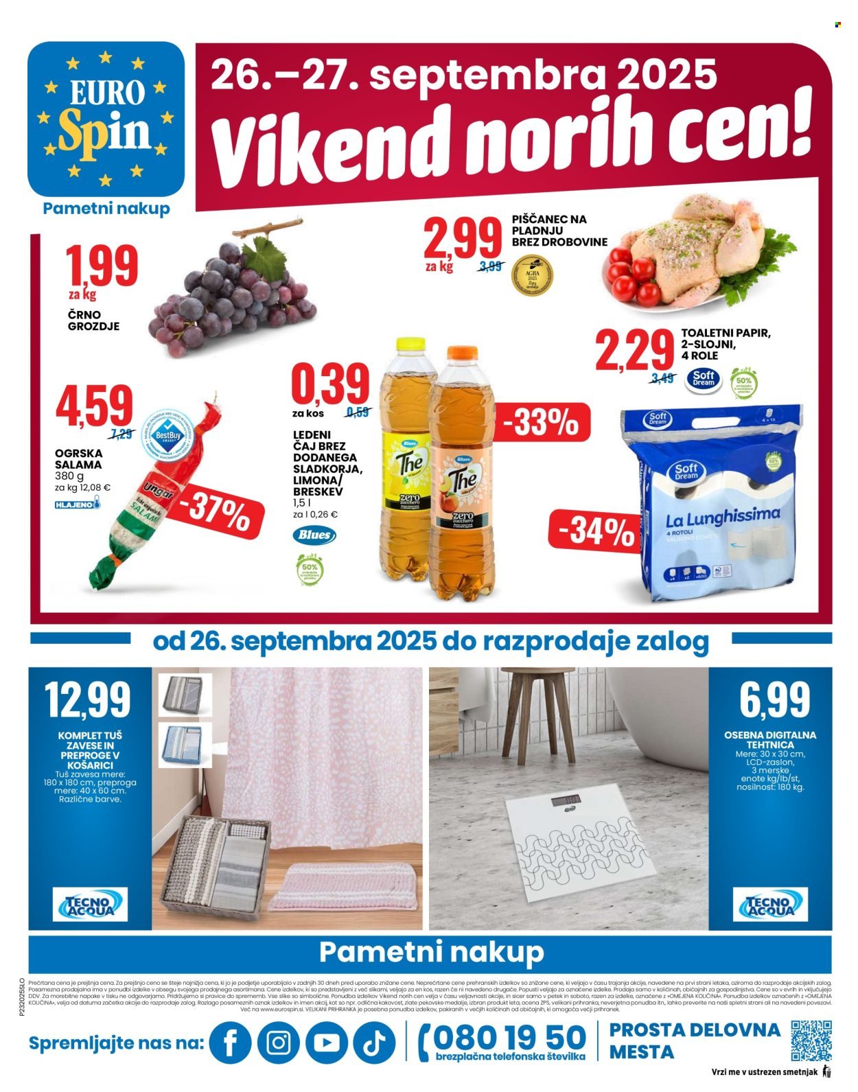EUROSPIN katalog - Zmagovalna kakovost po nizkih cenah (2025-09-25 - 2025-10-01)