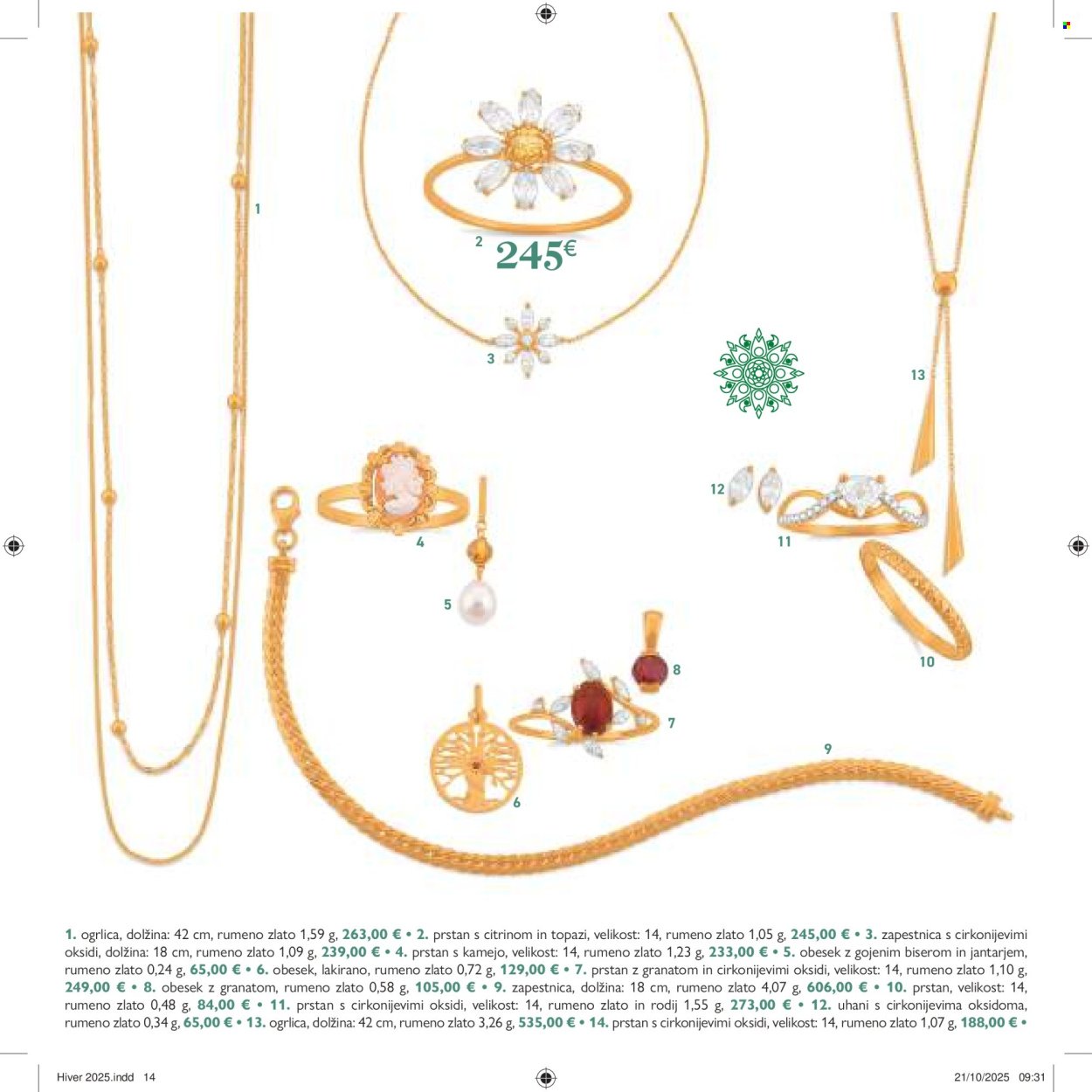 E.LECLERC katalog - Zlatarna Ljubljana (2025-11-04 - 2025-12-31)