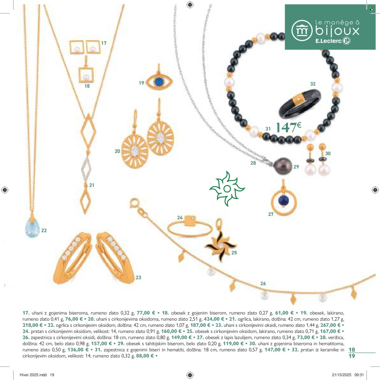 E.LECLERC katalog - Zlatarna Ljubljana (2025-11-04 - 2025-12-31)
