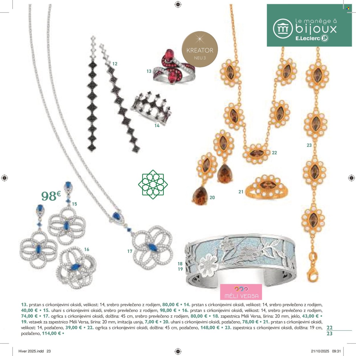 E.LECLERC katalog - Zlatarna Ljubljana (2025-11-04 - 2025-12-31)