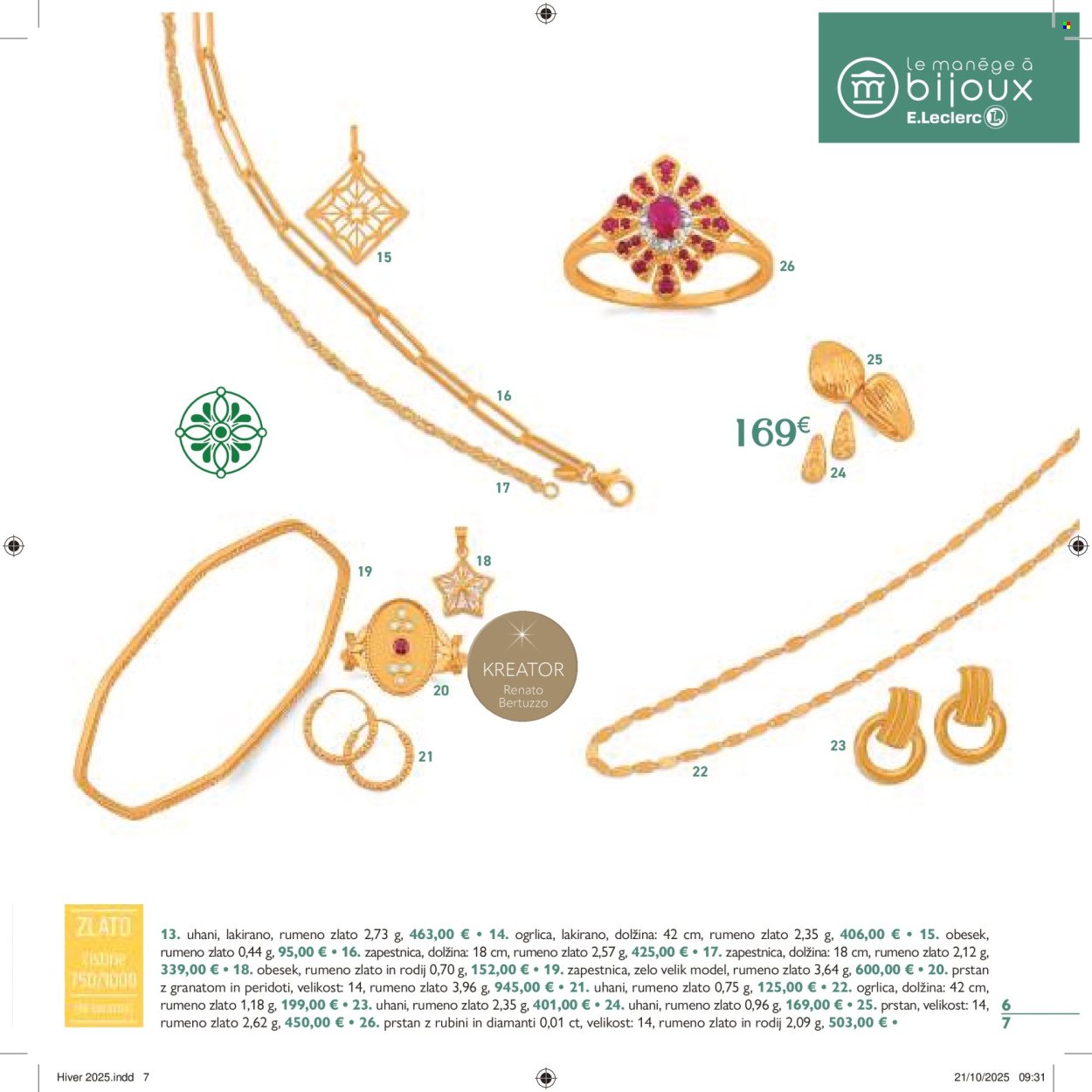 E.LECLERC katalog - Zlatarna Ljubljana (2025-11-04 - 2025-12-31)