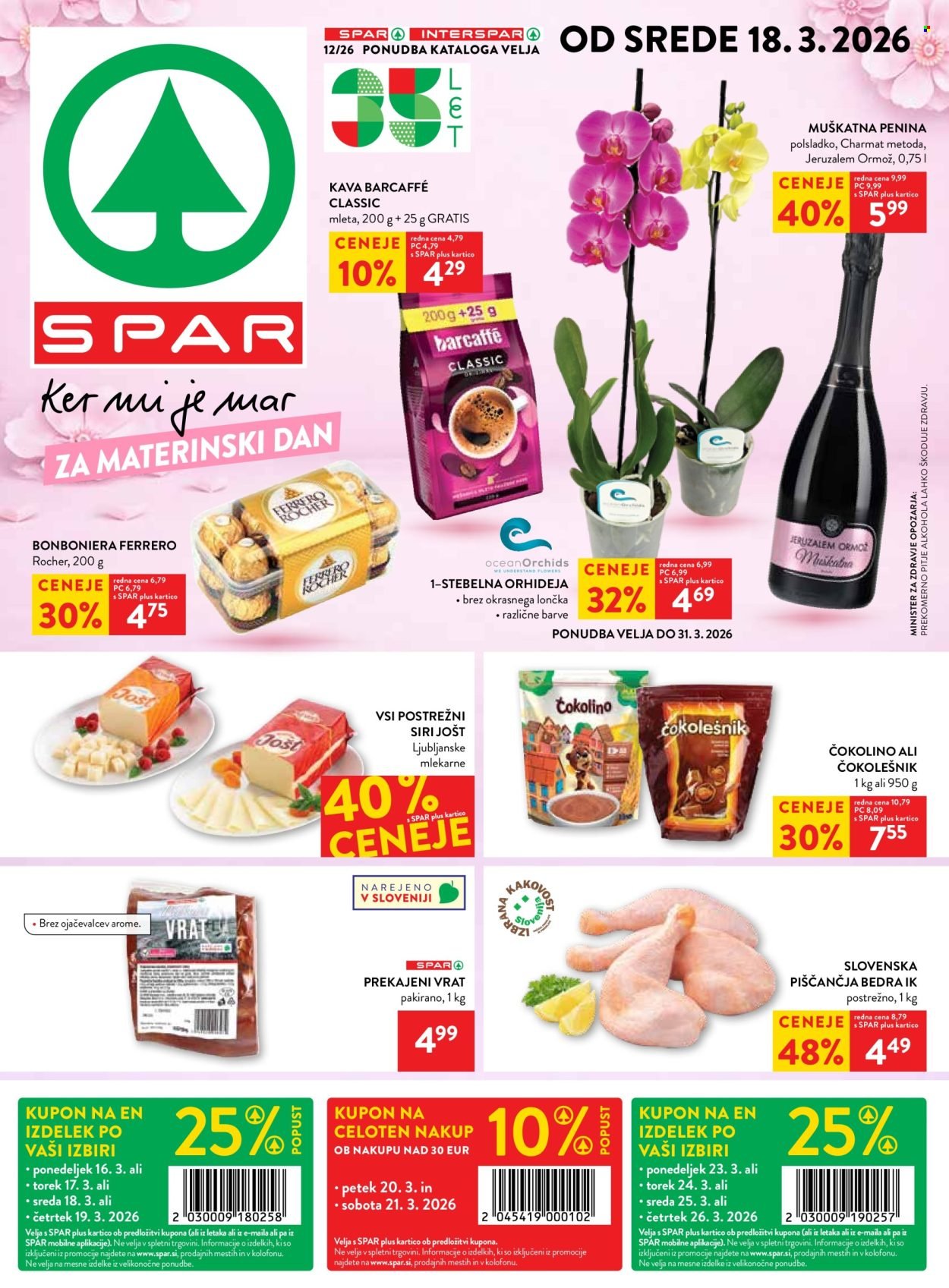 SPAR katalog - Od srede, 18. 3. 2026 (2026-03-18 - 2026-03-31)