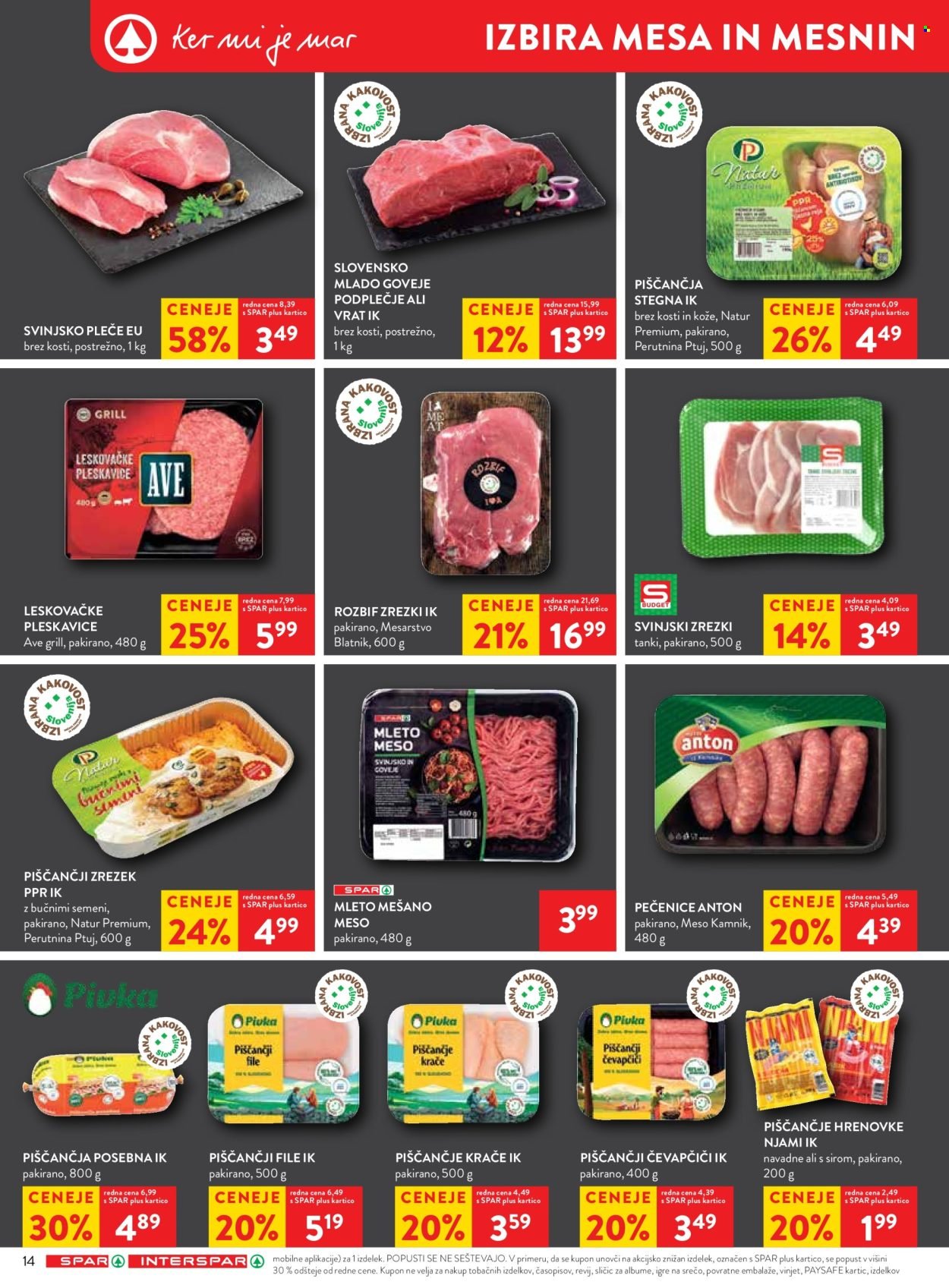 SPAR katalog - Od srede, 18. 3. 2026 (2026-03-18 - 2026-03-31)
