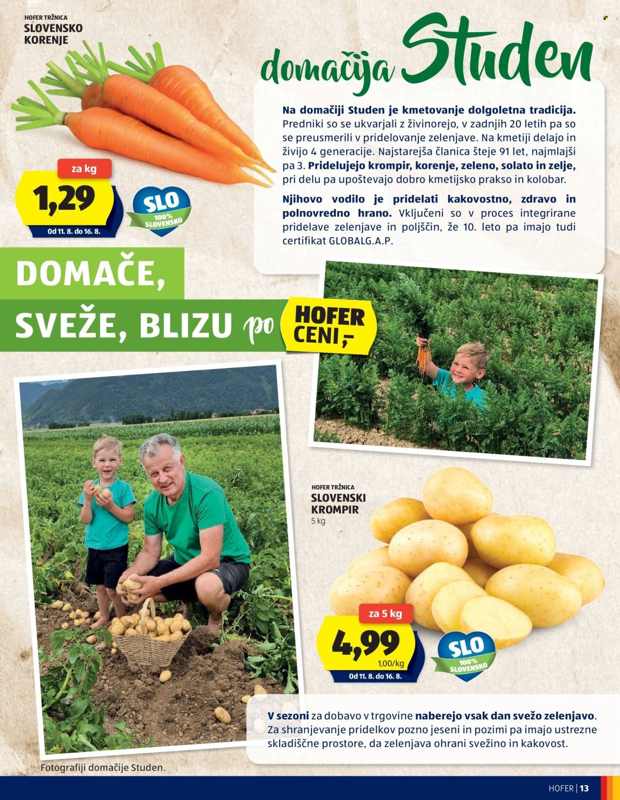 HOFER katalog - Od četrtka, 7. 8. 2025 (2025-08-07 - 2025-08-16)