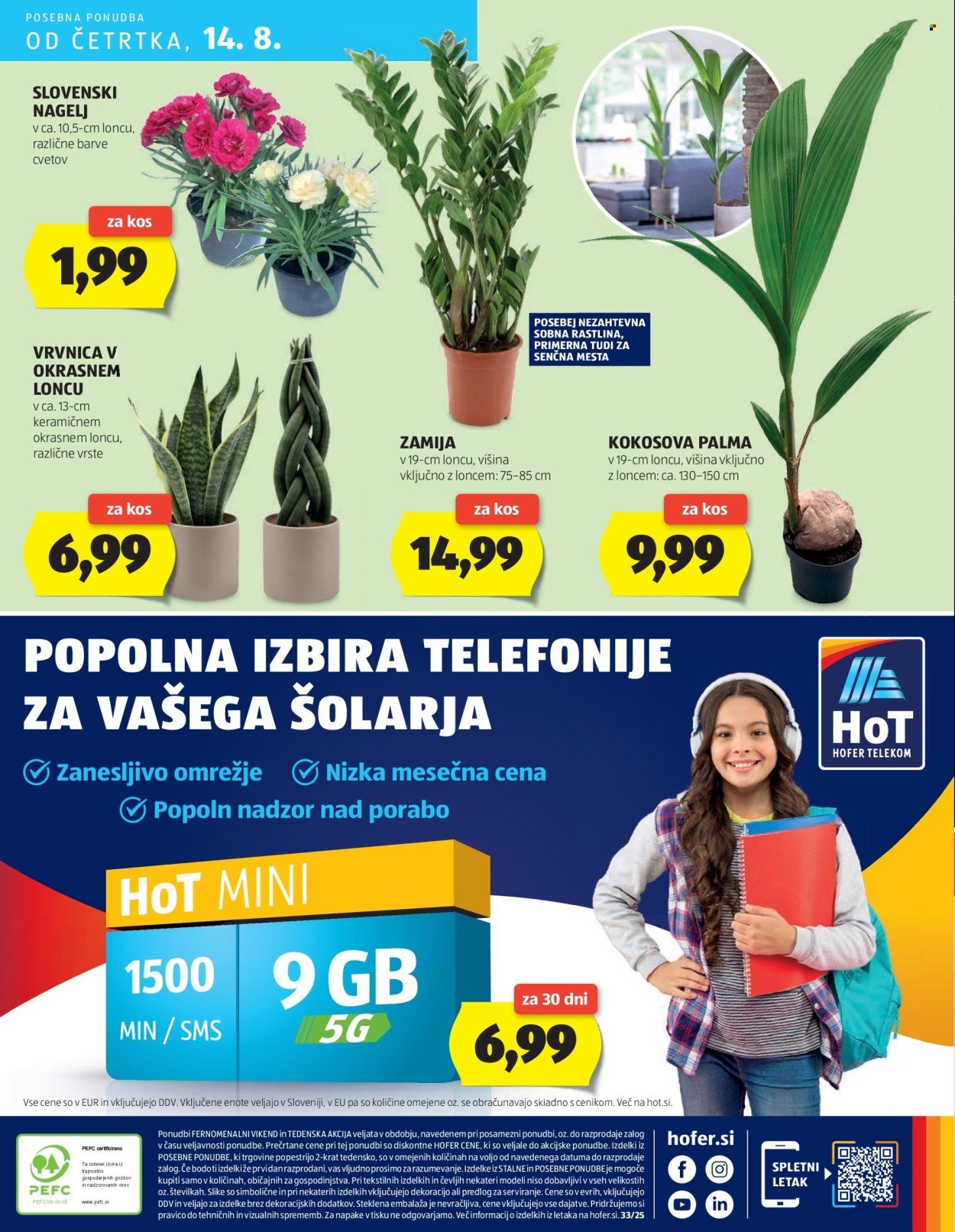 HOFER katalog - Od četrtka, 7. 8. 2025 (2025-08-07 - 2025-08-16)