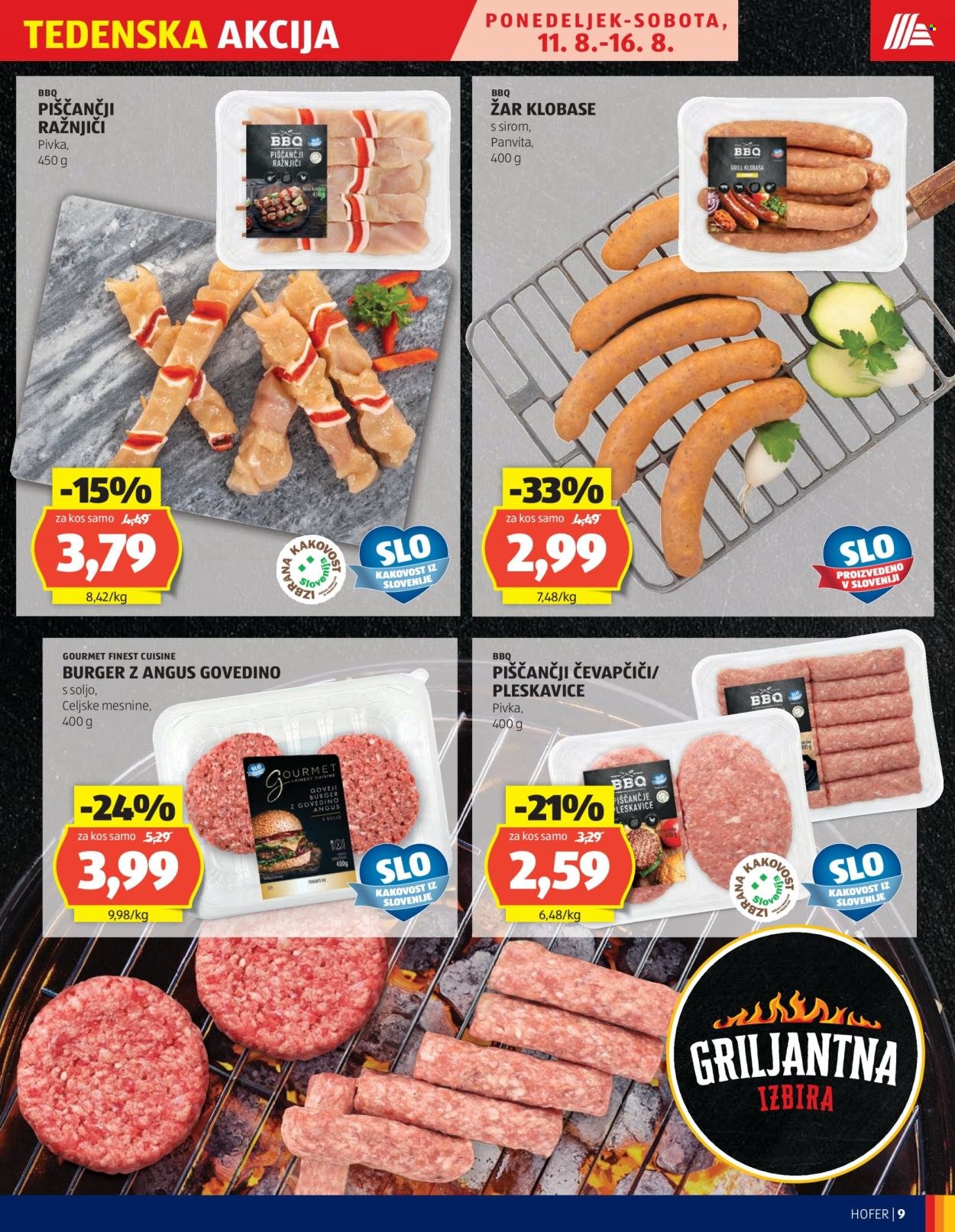 HOFER katalog - Od četrtka, 7. 8. 2025 (2025-08-07 - 2025-08-16)