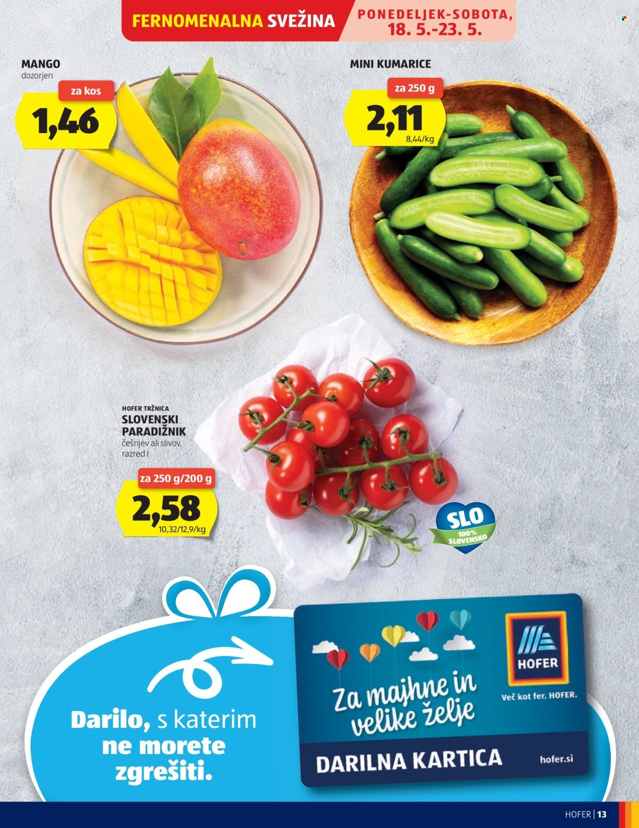 HOFER katalog - Od srede, 13. 5. 2026 (2026-05-13 - 2026-05-21)