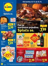 LIDL katalog - Od četrtka, 6. 11. 2025 (2025-11-06 - 2025-11-12)
