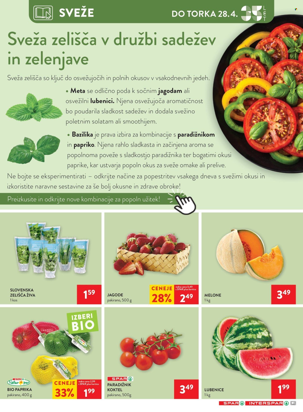 SPAR katalog - Od srede, 22. 4. 2026 (2026-04-22 - 2026-05-05)