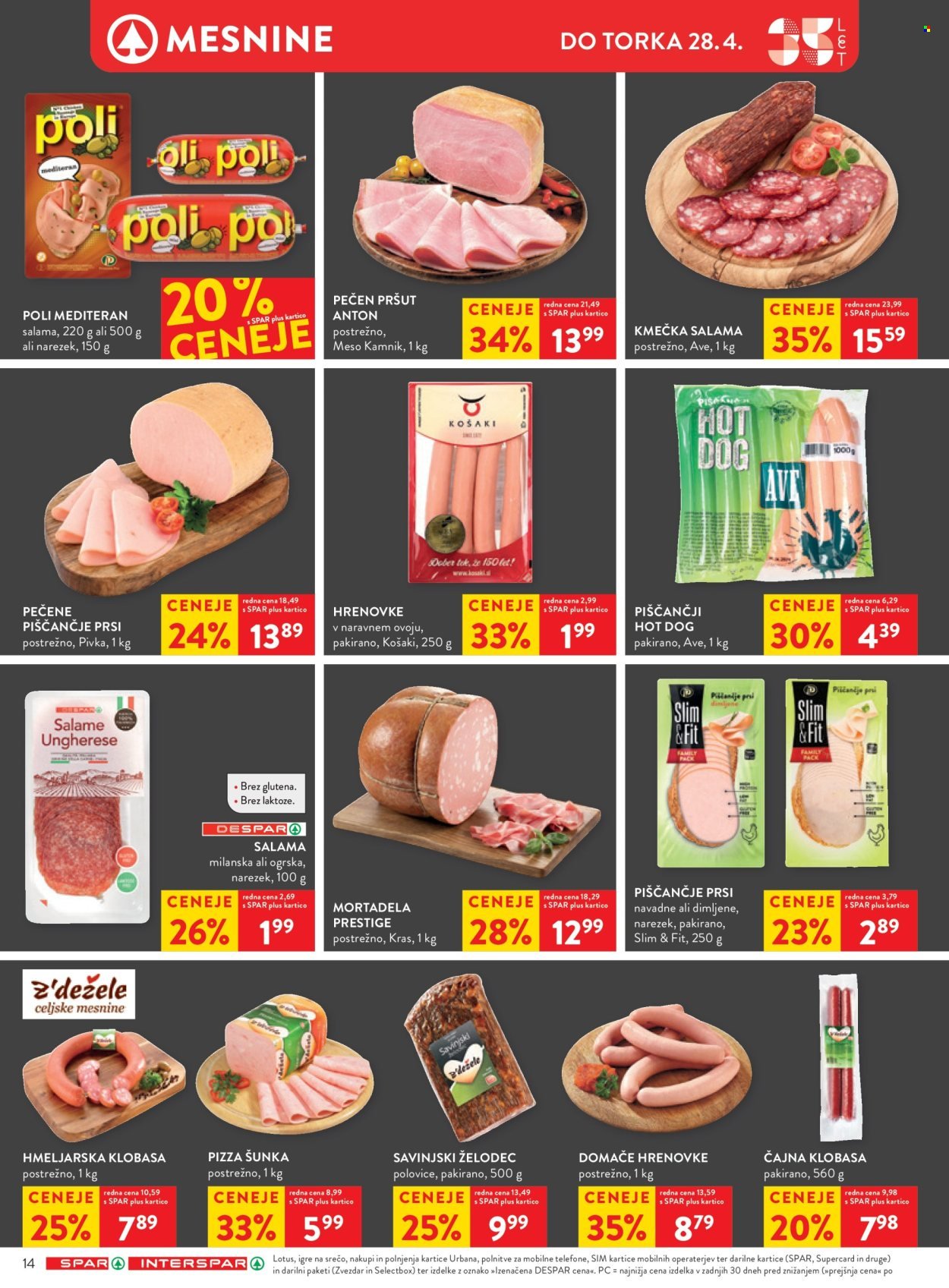 SPAR katalog - Od srede, 22. 4. 2026 (2026-04-22 - 2026-05-05)