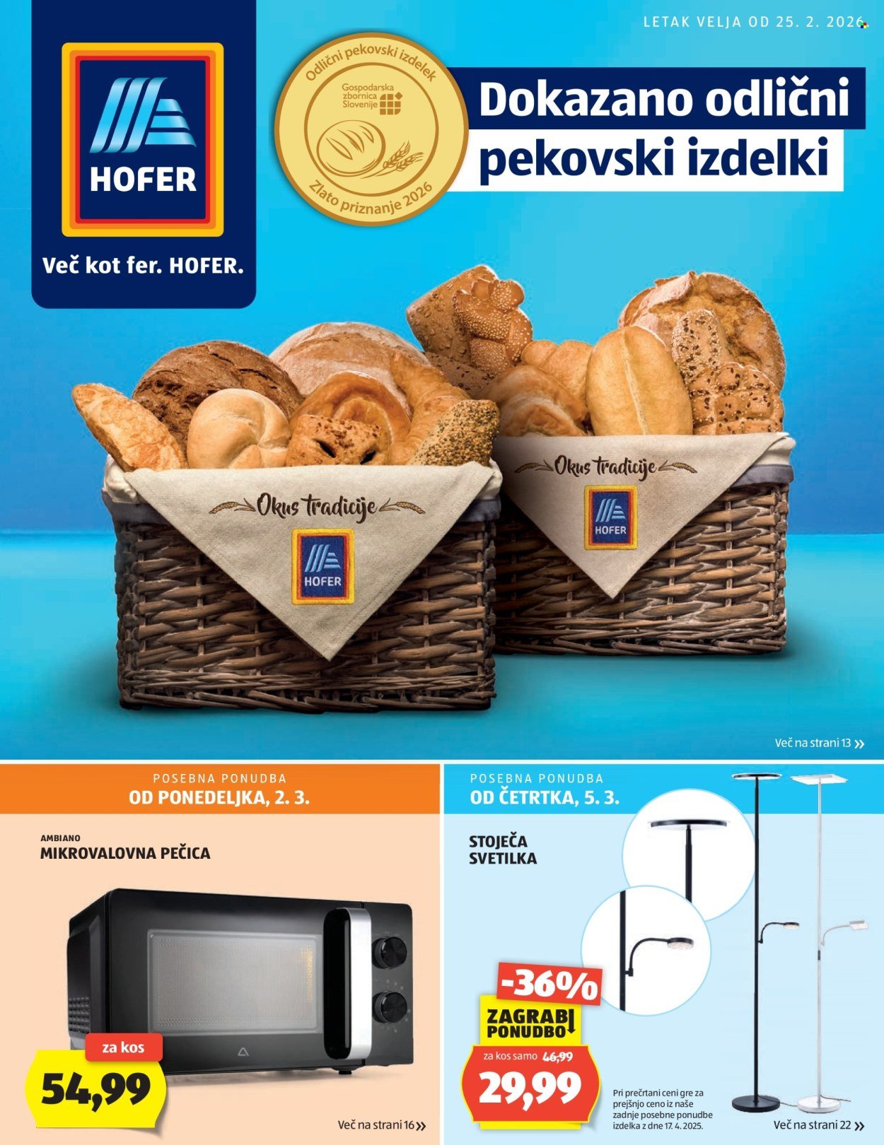HOFER katalog - Od srede, 25. 2. 2026 (2026-02-25 - 2026-03-05)