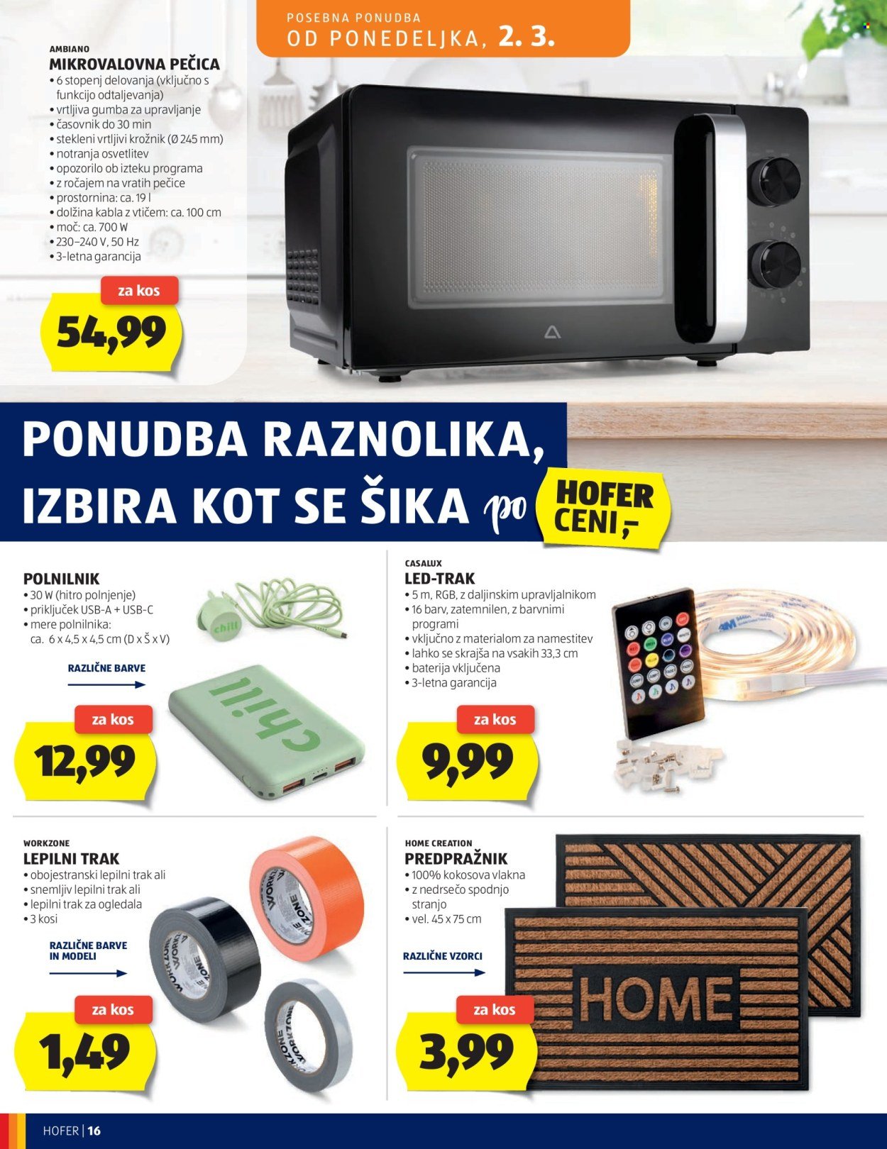 HOFER katalog - Od srede, 25. 2. 2026 (2026-02-25 - 2026-03-05)