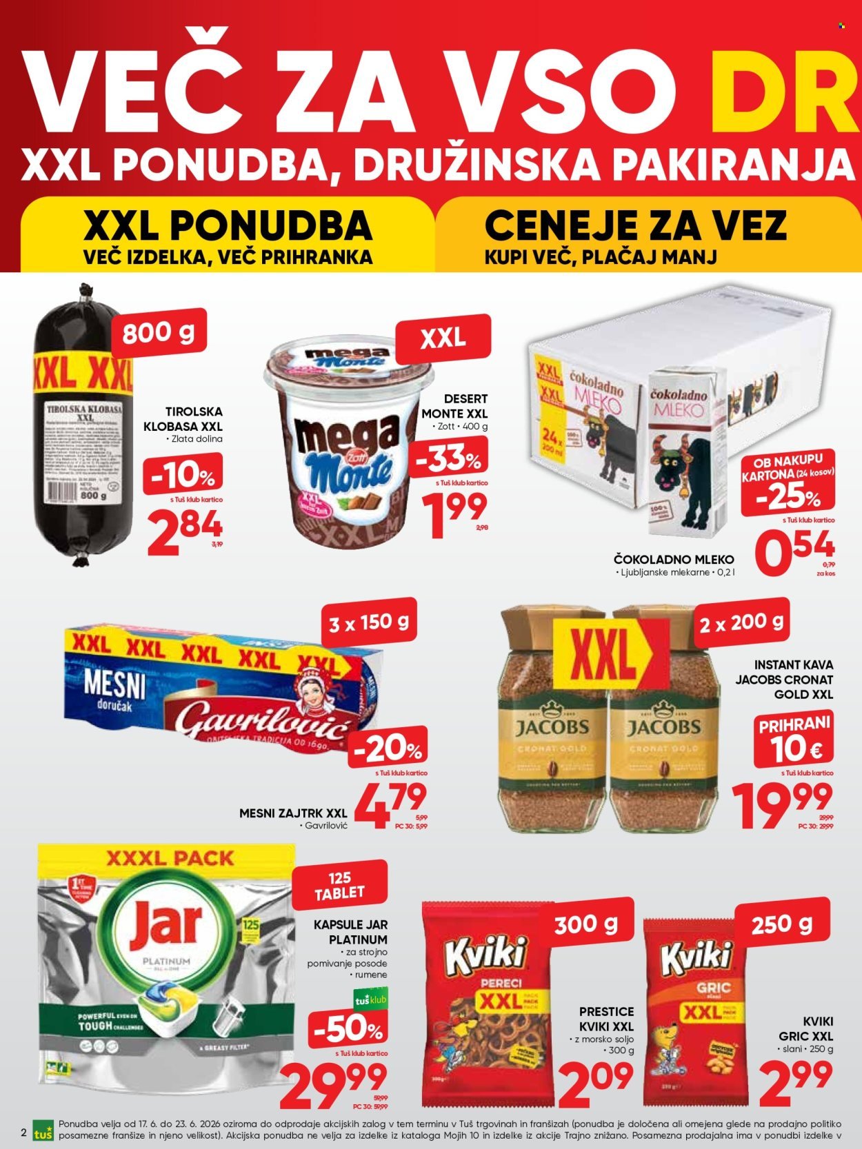 TUŠ katalog - Od srede, 17. 6. 2026