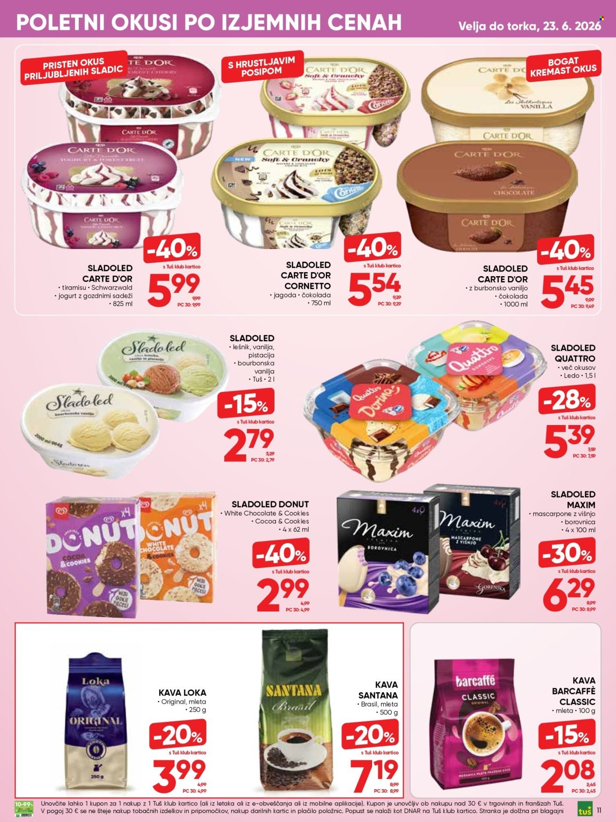 TUŠ katalog - Od srede, 17. 6. 2026