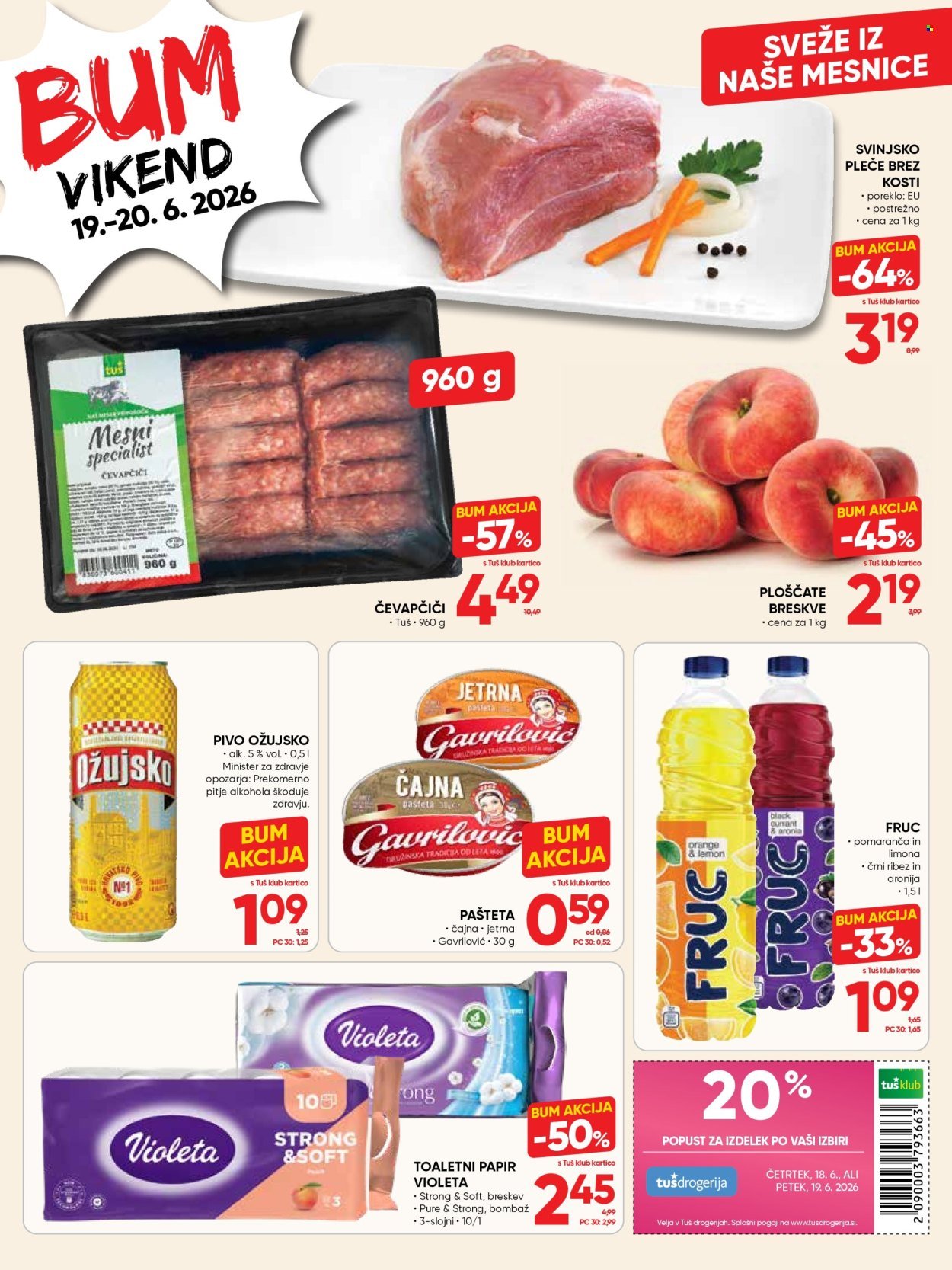 TUŠ katalog - Od srede, 17. 6. 2026
