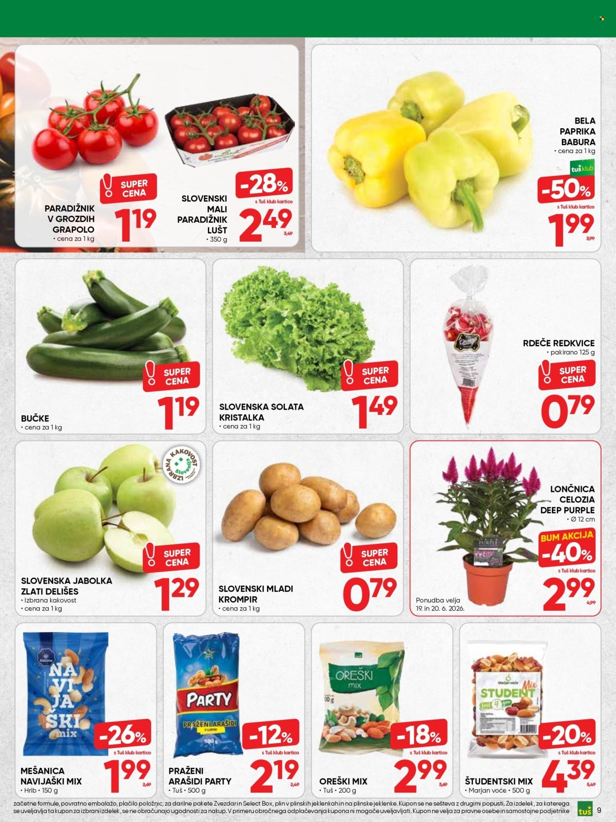 TUŠ katalog - Od srede, 17. 6. 2026