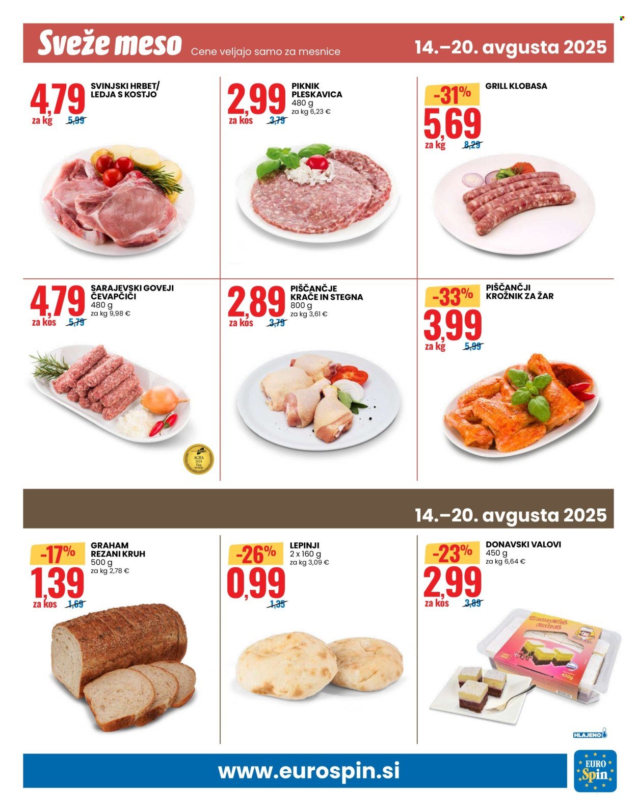 EUROSPIN katalog - Ko zadiši po domačem (2025-08-14 - 2025-08-20)