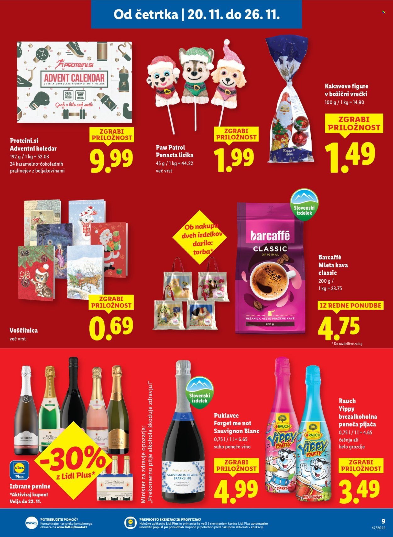 LIDL katalog - Od četrtka, 20. 11. 2025 (2025-11-20 - 2025-11-29)