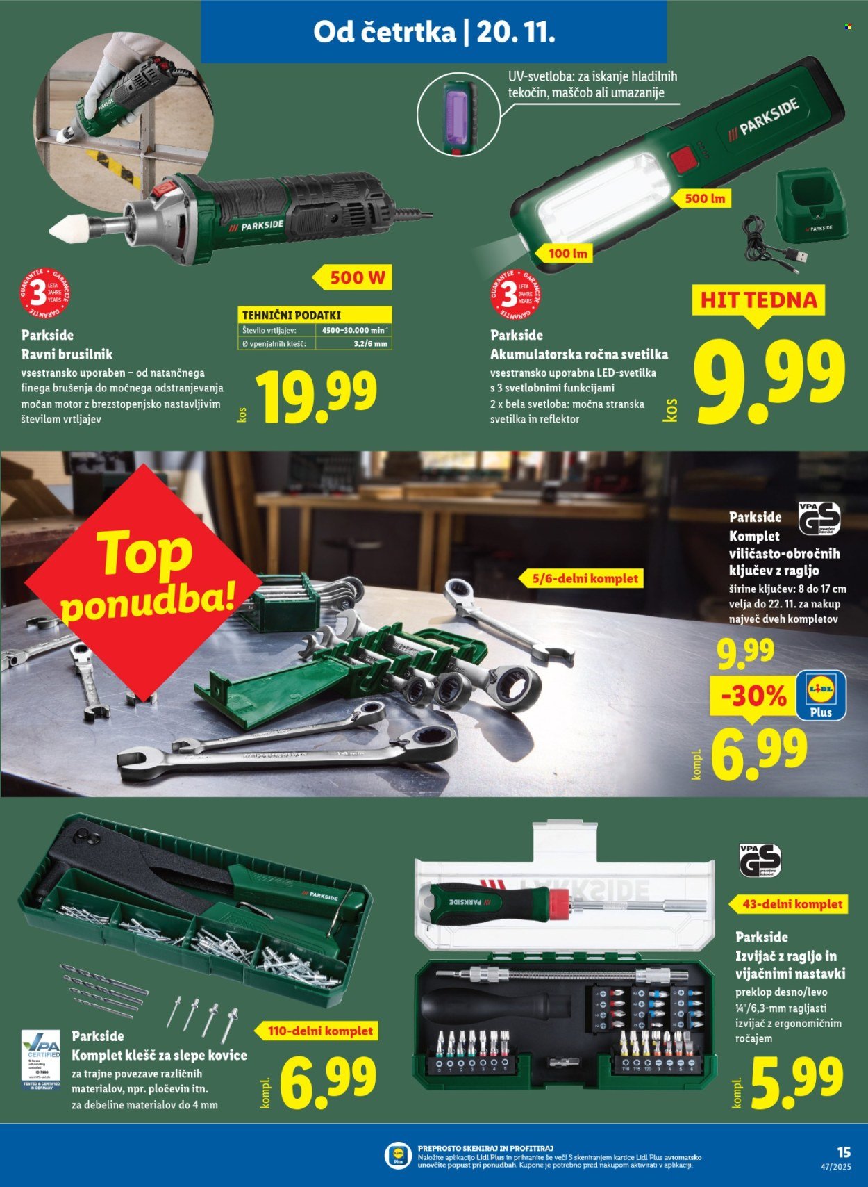 LIDL katalog - Od četrtka, 20. 11. 2025 (2025-11-20 - 2025-11-29)