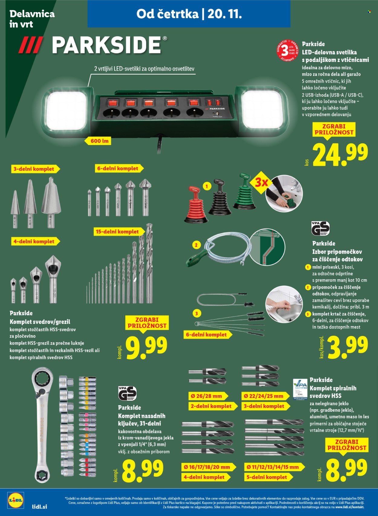 LIDL katalog - Od četrtka, 20. 11. 2025 (2025-11-20 - 2025-11-29)