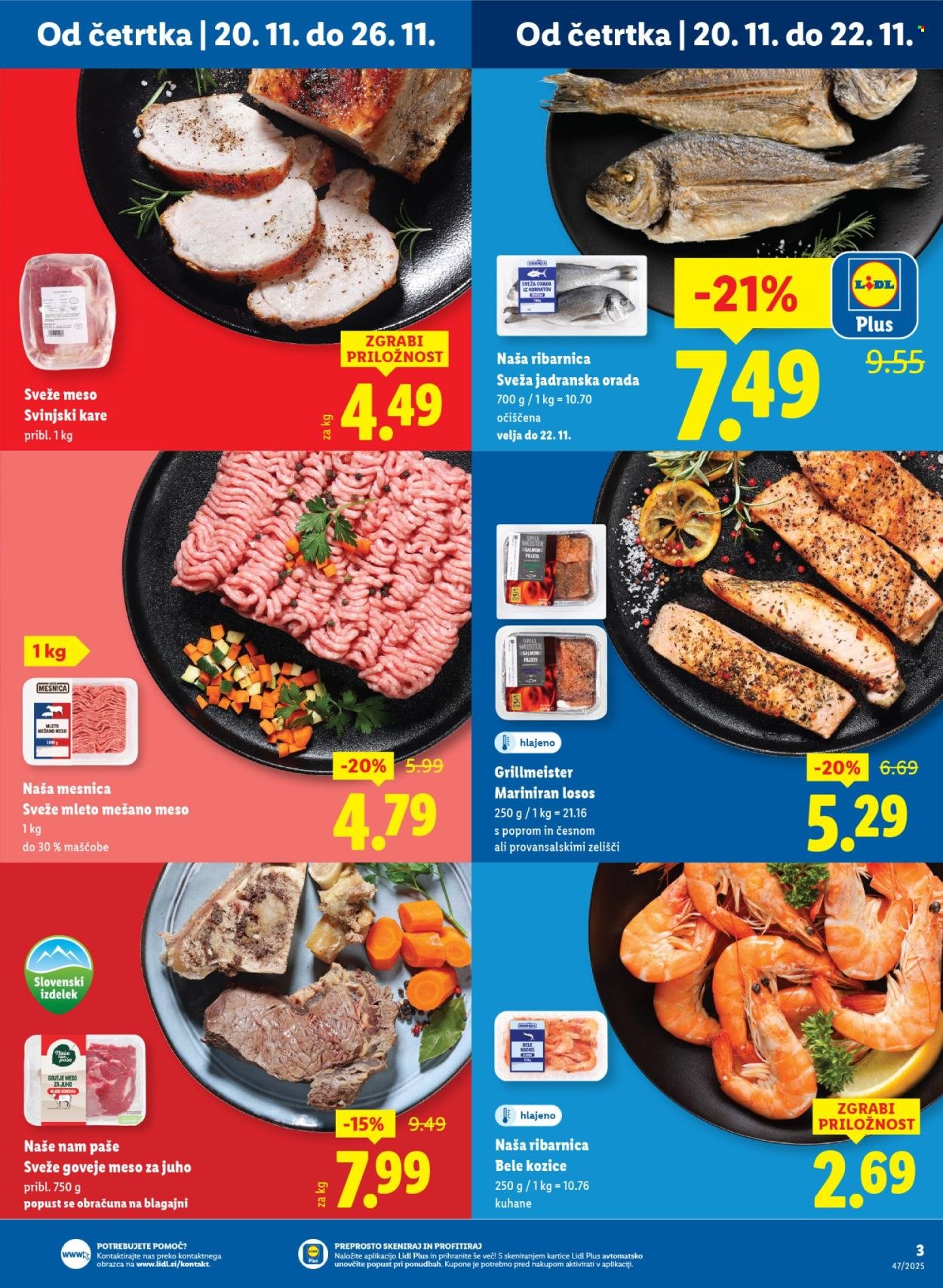 LIDL katalog - Od četrtka, 20. 11. 2025 (2025-11-20 - 2025-11-29)