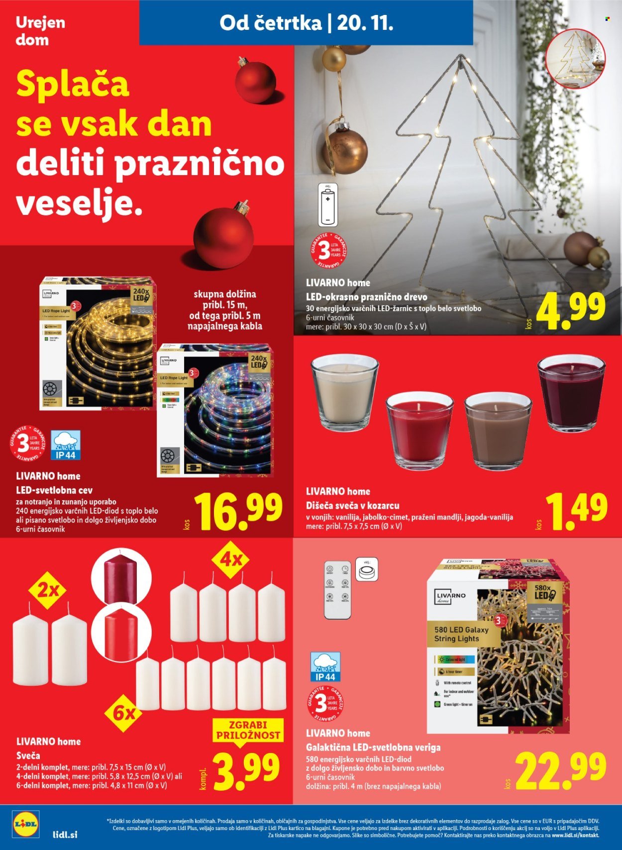 LIDL katalog - Od četrtka, 20. 11. 2025 (2025-11-20 - 2025-11-29)