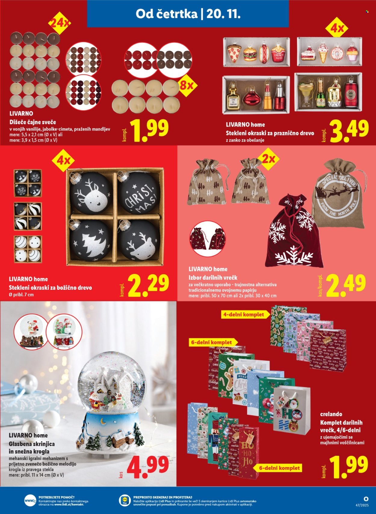 LIDL katalog - Od četrtka, 20. 11. 2025 (2025-11-20 - 2025-11-29)