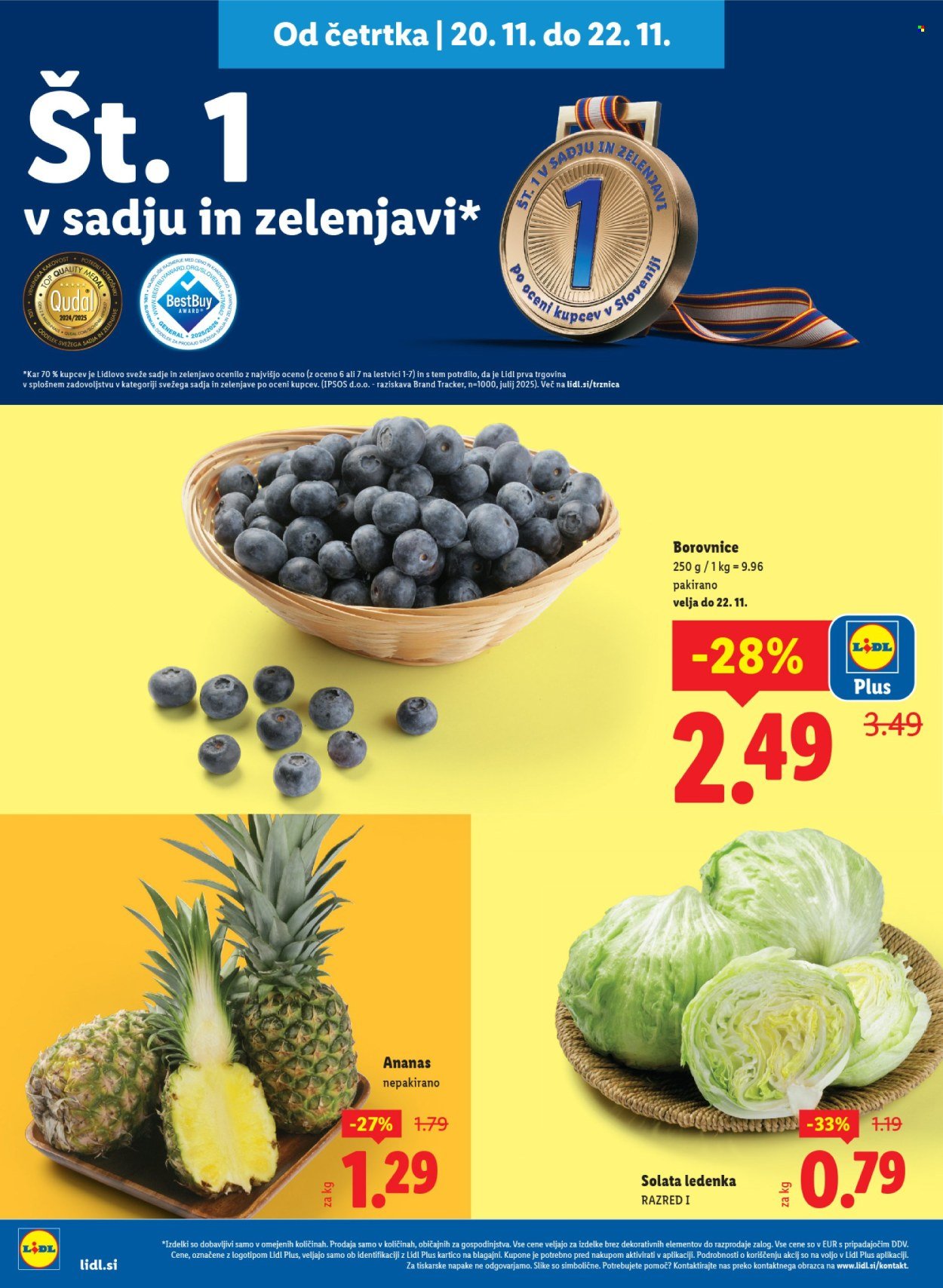 LIDL katalog - Od četrtka, 20. 11. 2025 (2025-11-20 - 2025-11-29)