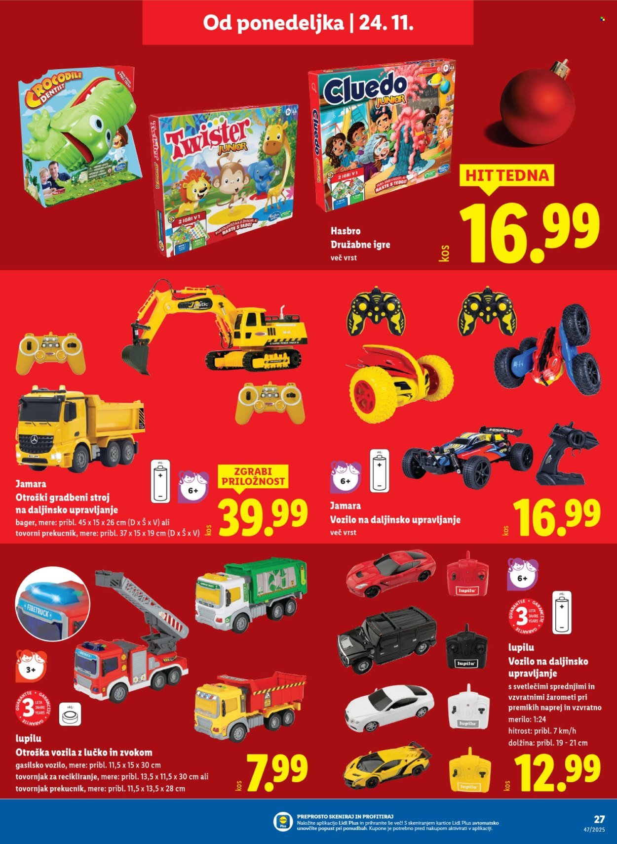 LIDL katalog - Od četrtka, 20. 11. 2025 (2025-11-20 - 2025-11-29)