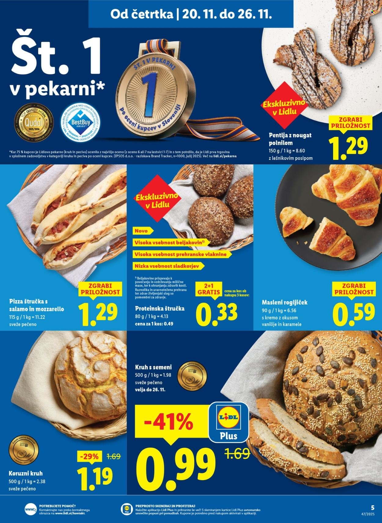LIDL katalog - Od četrtka, 20. 11. 2025 (2025-11-20 - 2025-11-29)