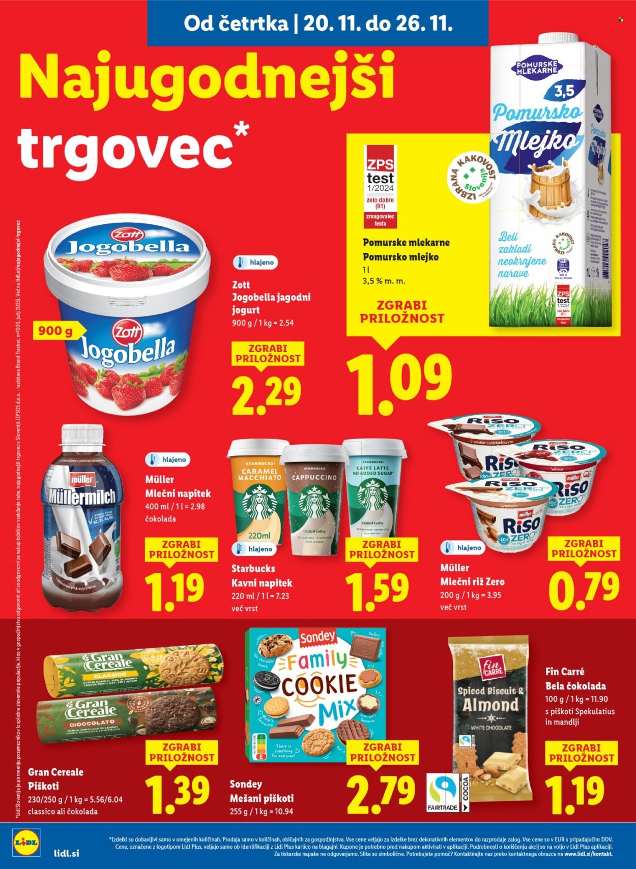 LIDL katalog - Od četrtka, 20. 11. 2025 (2025-11-20 - 2025-11-29)