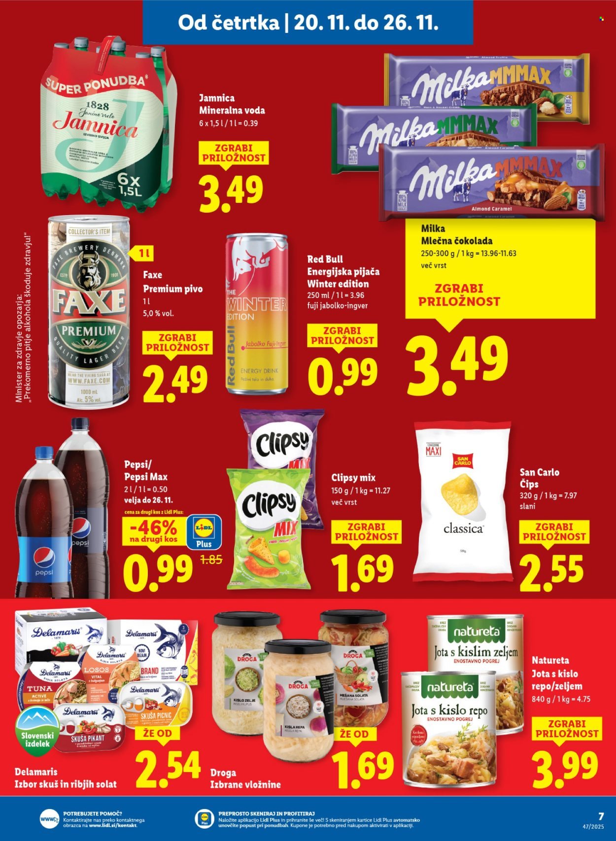 LIDL katalog - Od četrtka, 20. 11. 2025 (2025-11-20 - 2025-11-29)