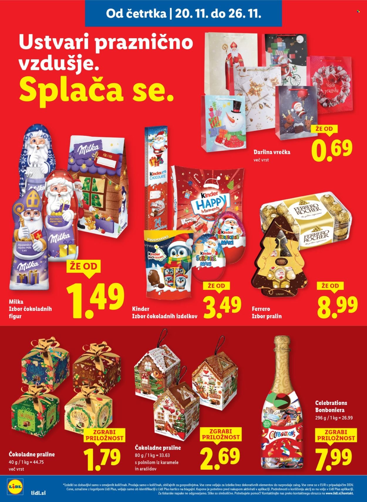 LIDL katalog - Od četrtka, 20. 11. 2025 (2025-11-20 - 2025-11-29)